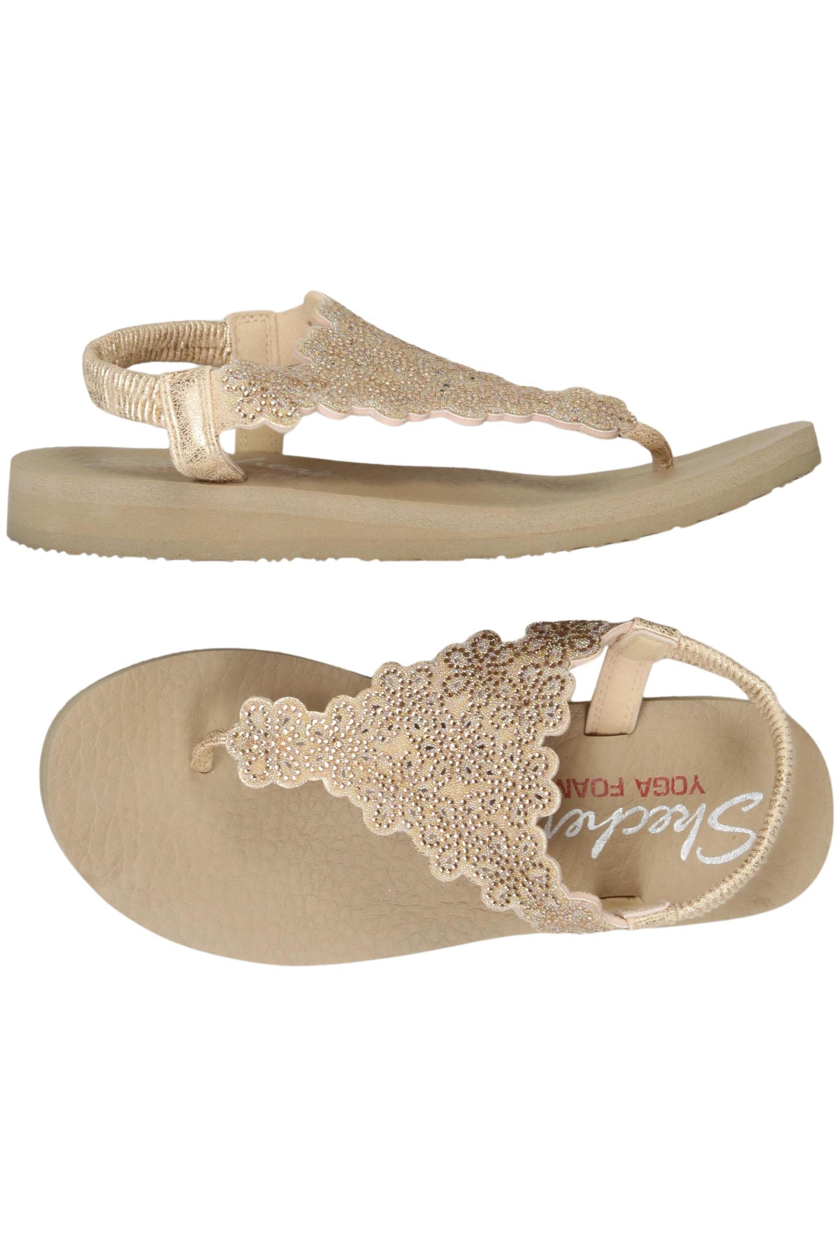 

Skechers Damen Sandale, beige, Gr. 37.5