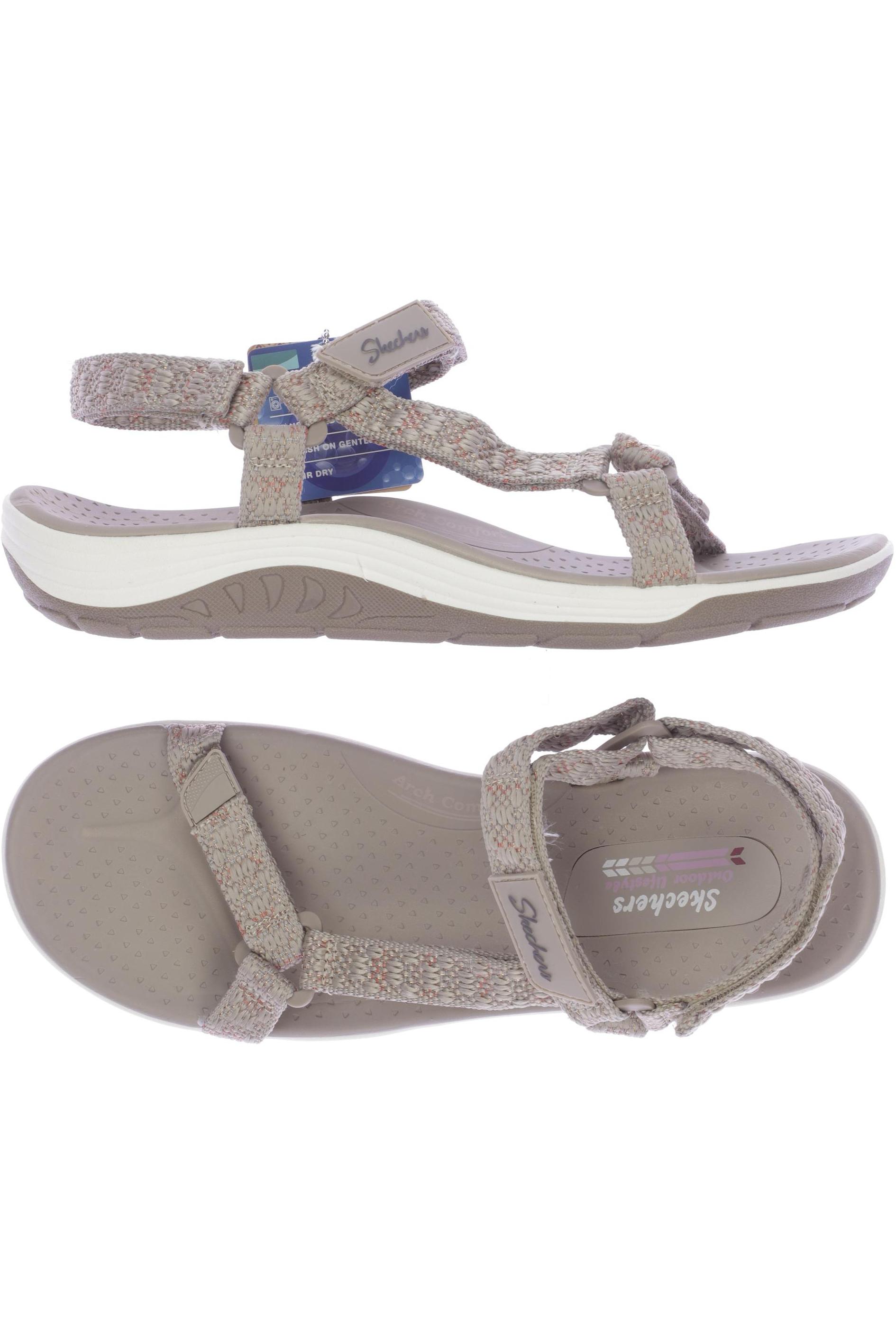 

Skechers Damen Sandale, braun, Gr. 40