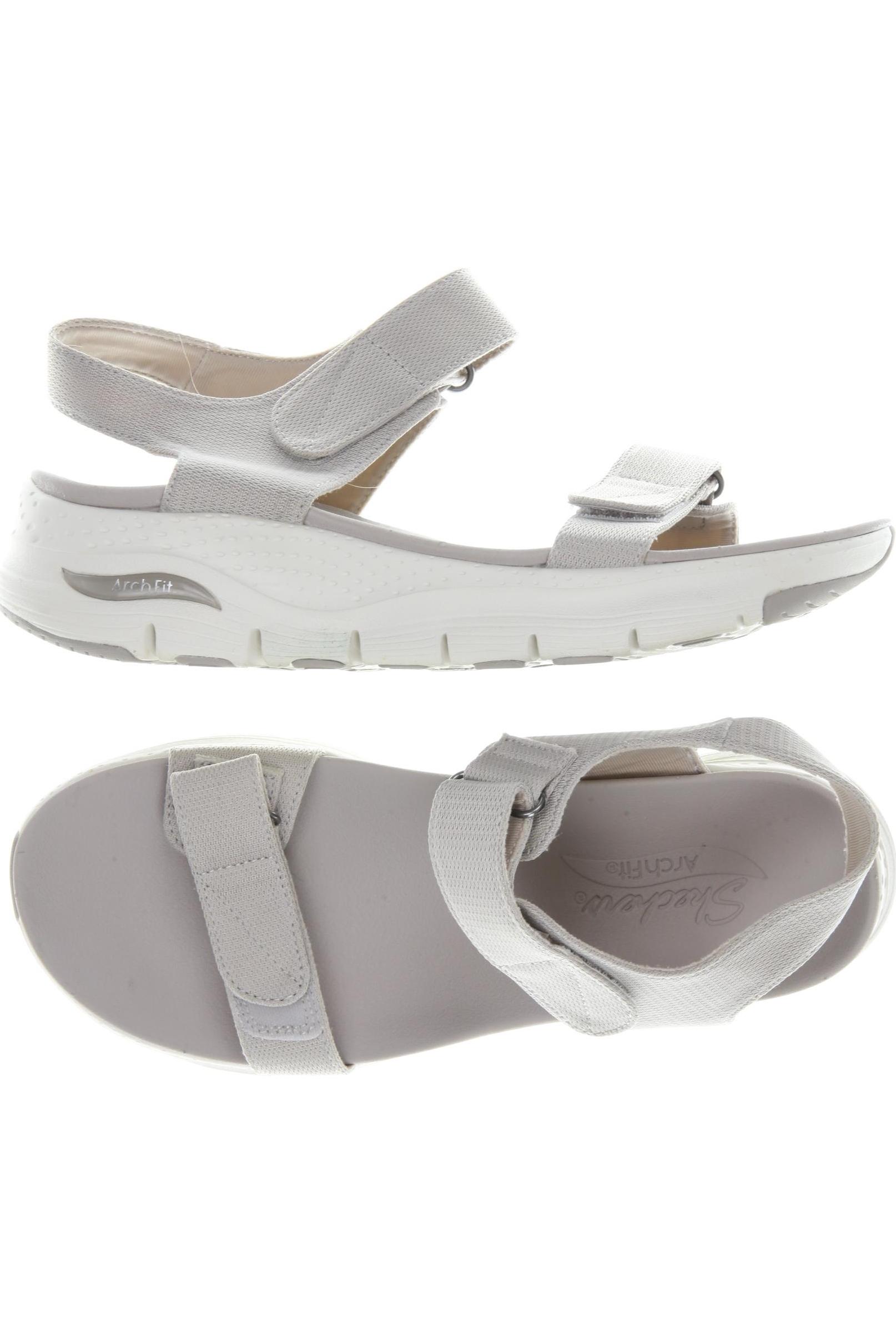 

Skechers Damen Sandale, grau, Gr. 38