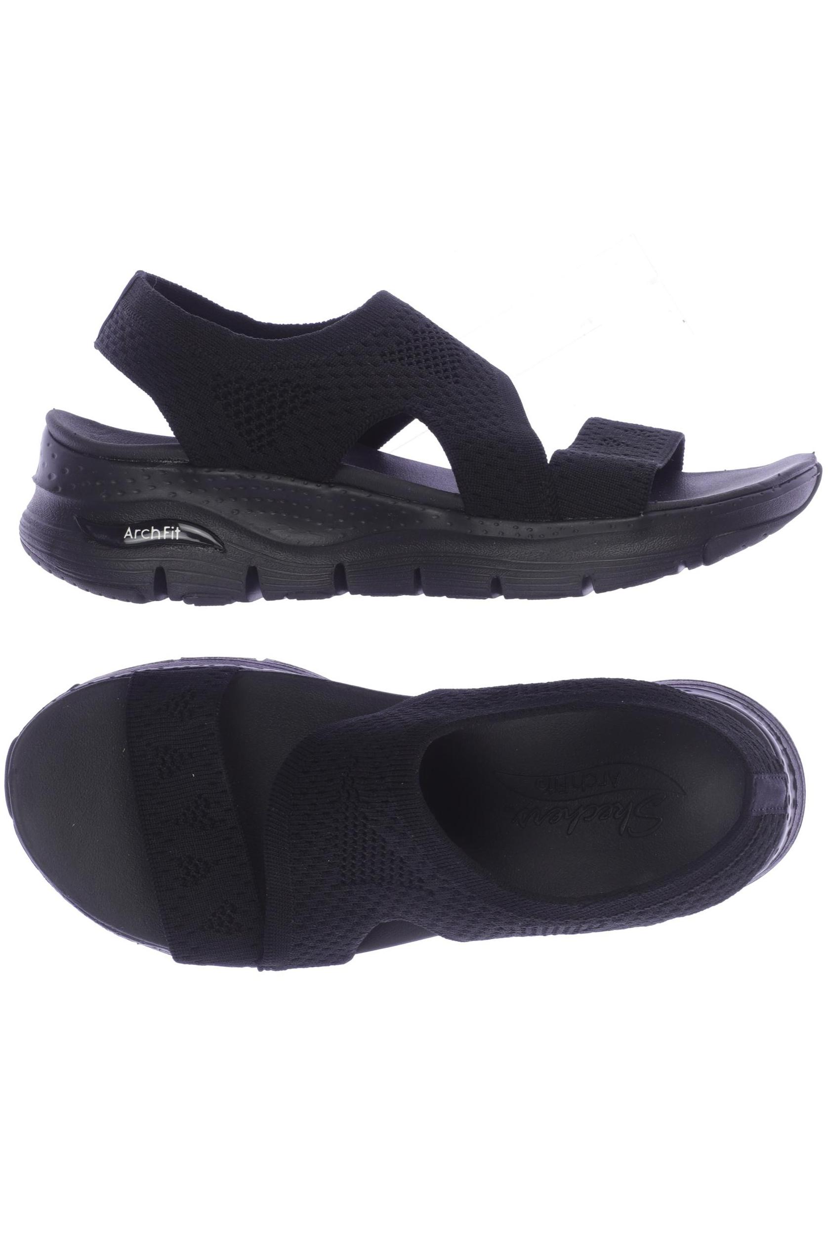 

Skechers Damen Sandale, schwarz, Gr. 37