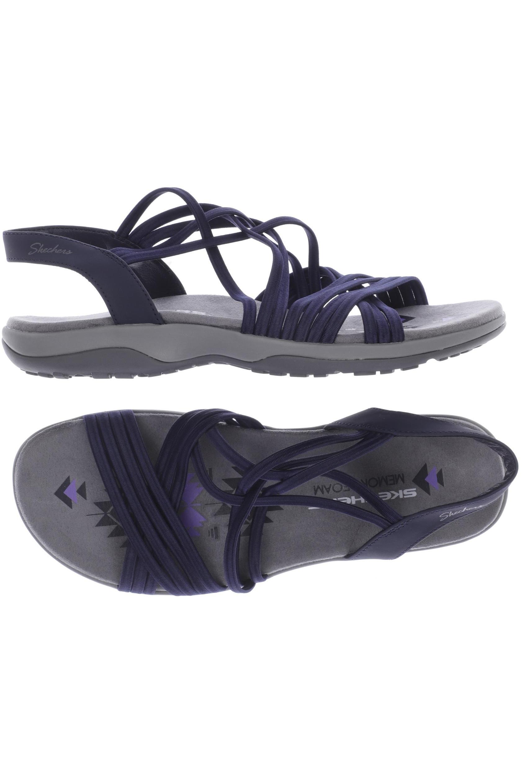 

Skechers Damen Sandale, marineblau, Gr. 38