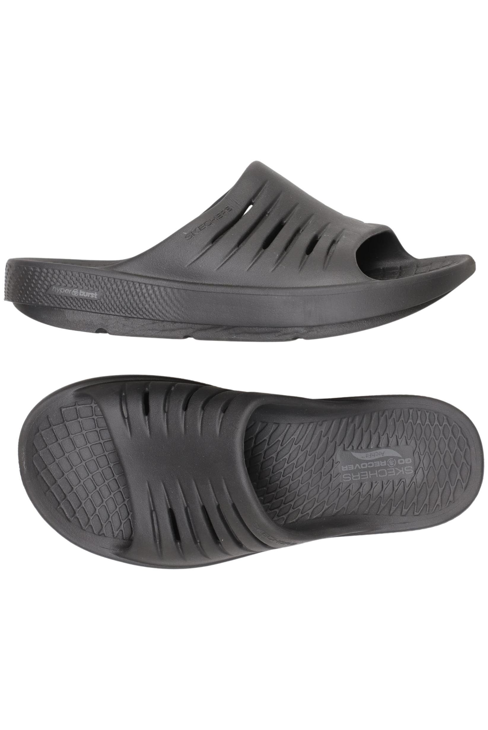 

Skechers Damen Sandale, schwarz, Gr. 8