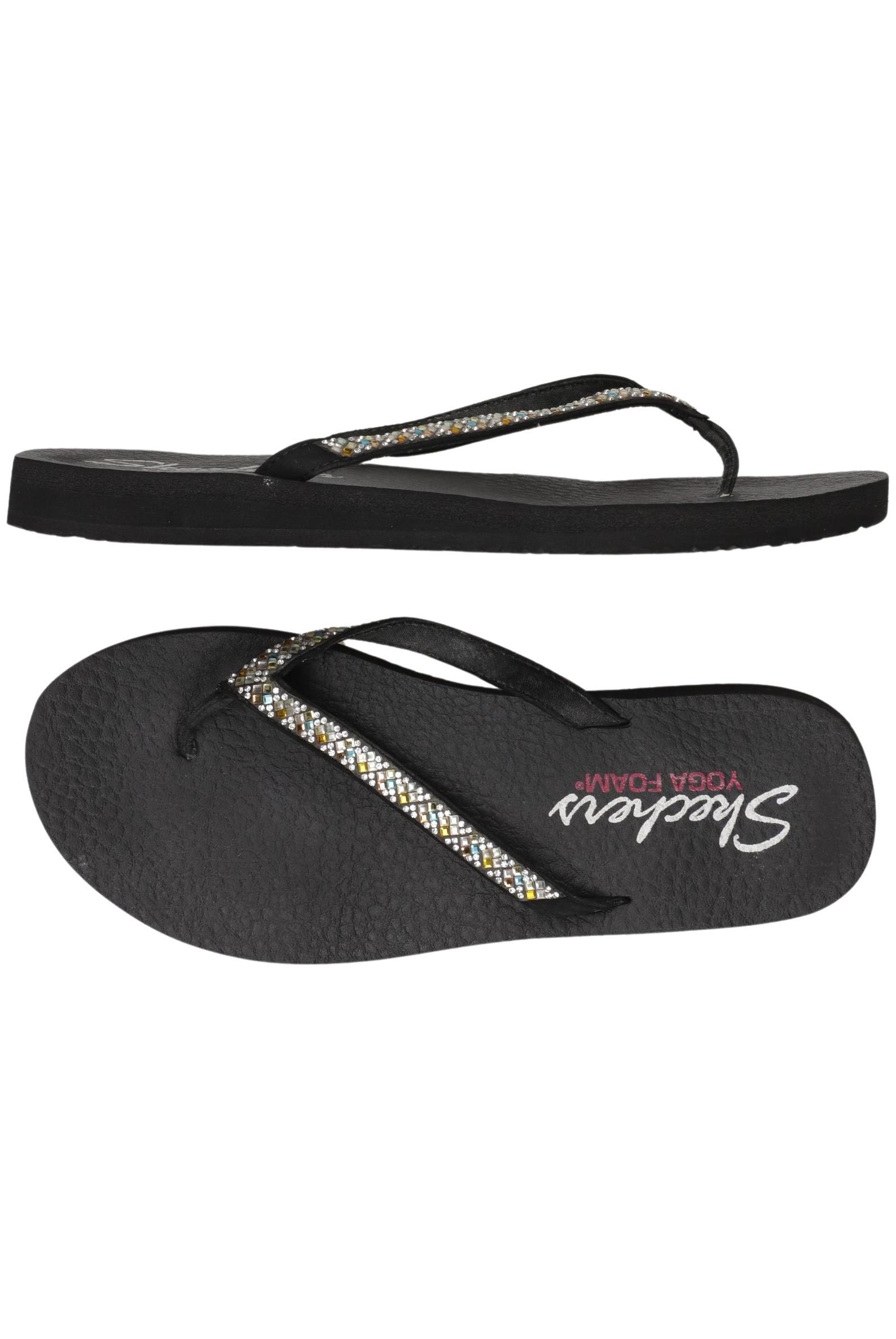 

Skechers Damen Sandale, schwarz, Gr. 39