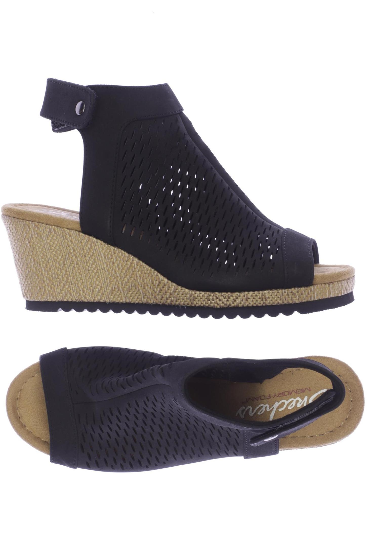 

Skechers Damen Sandale, schwarz, Gr. 36
