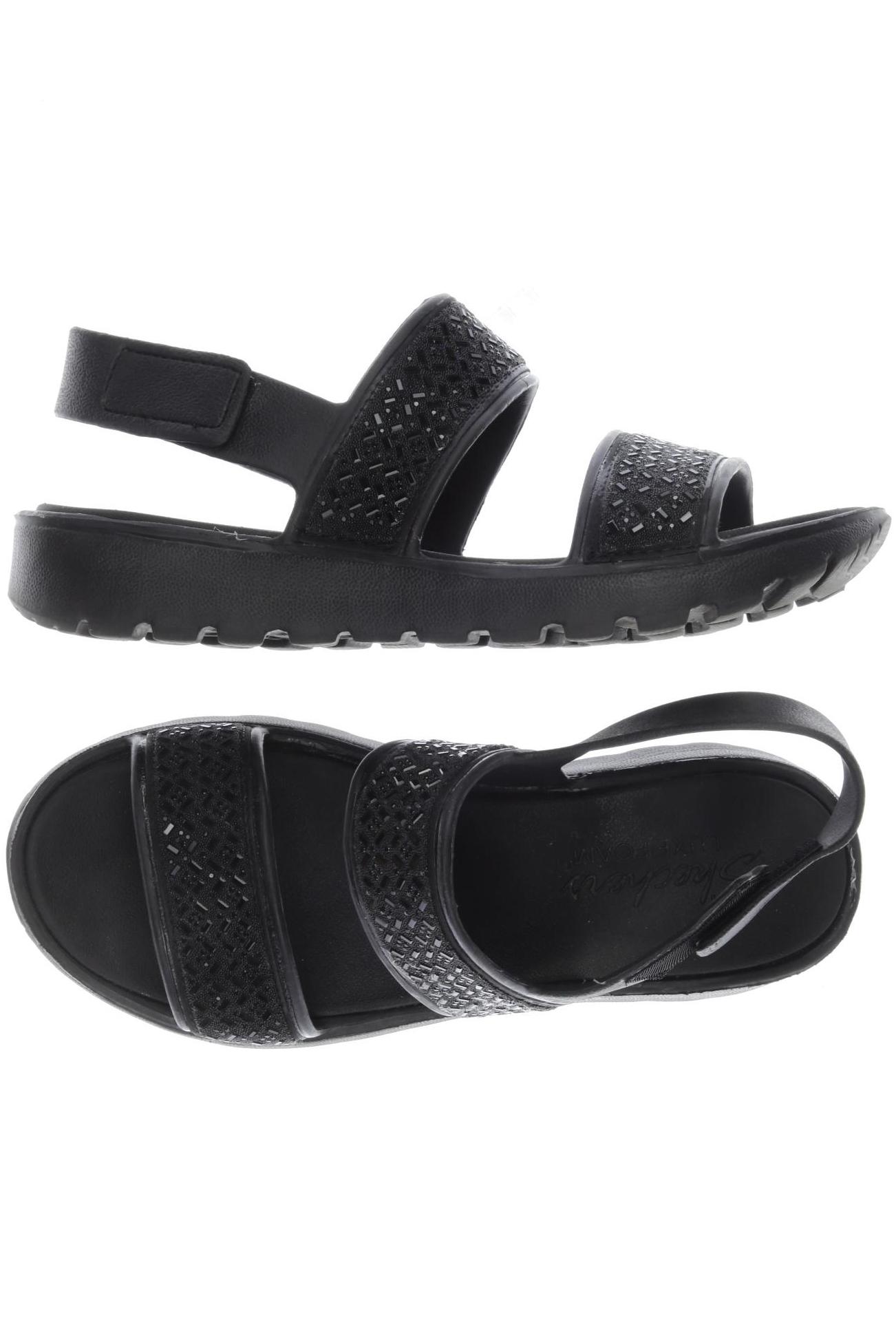 

Skechers Damen Sandale, schwarz, Gr. 37