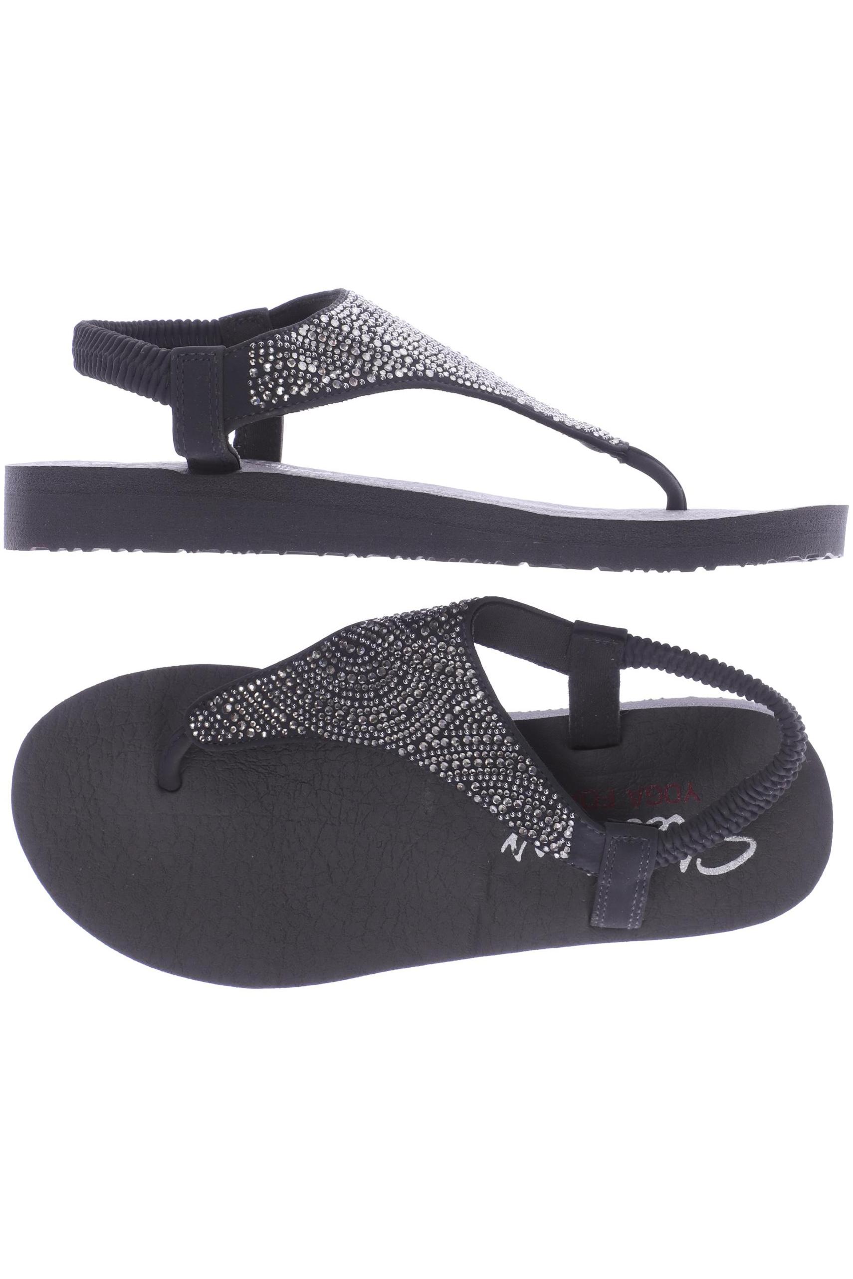 

Skechers Damen Sandale, grau, Gr. 37