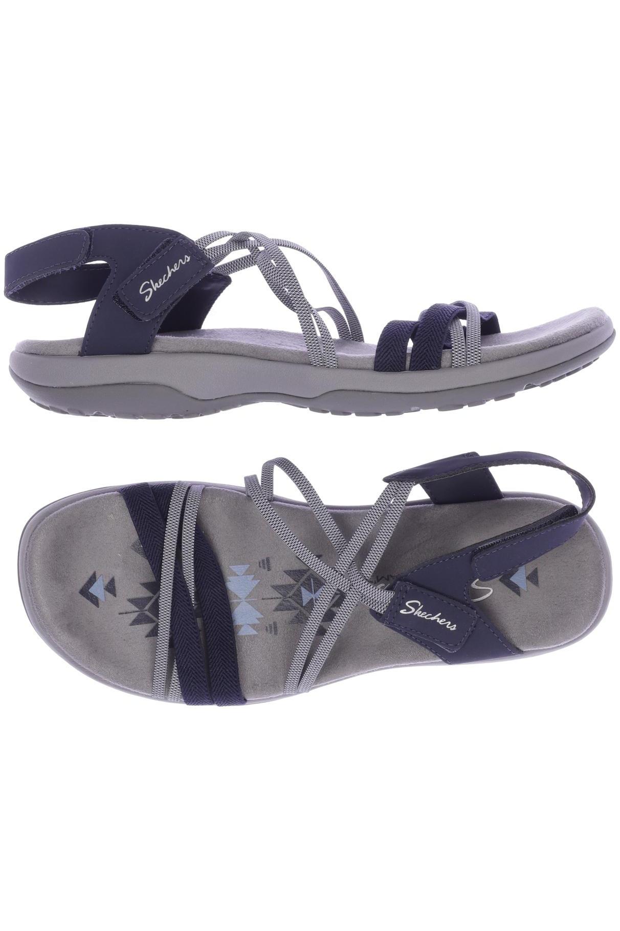 

Skechers Damen Sandale, marineblau, Gr. 8