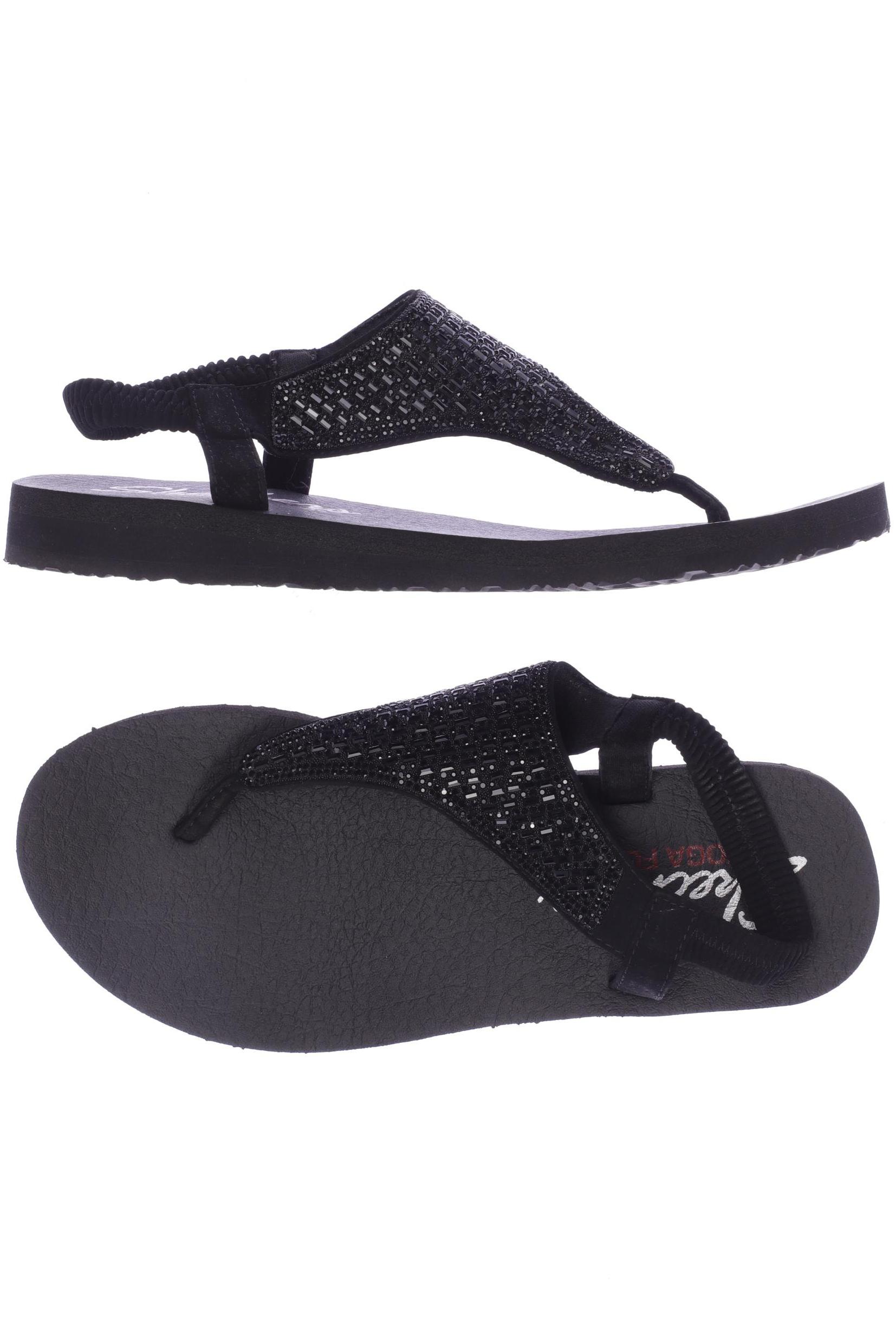 

Skechers Damen Sandale, schwarz, Gr. 38