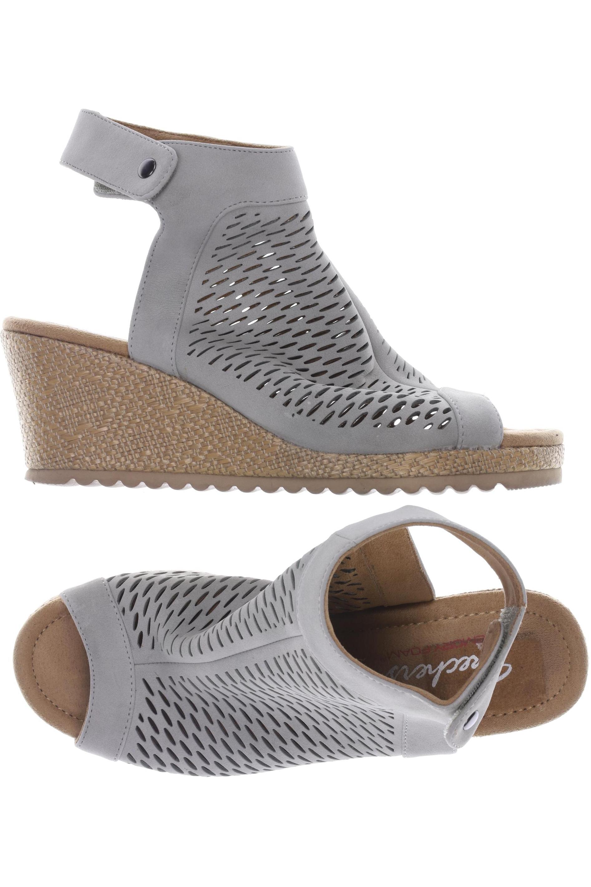 

Skechers Damen Sandale, grau, Gr. 36