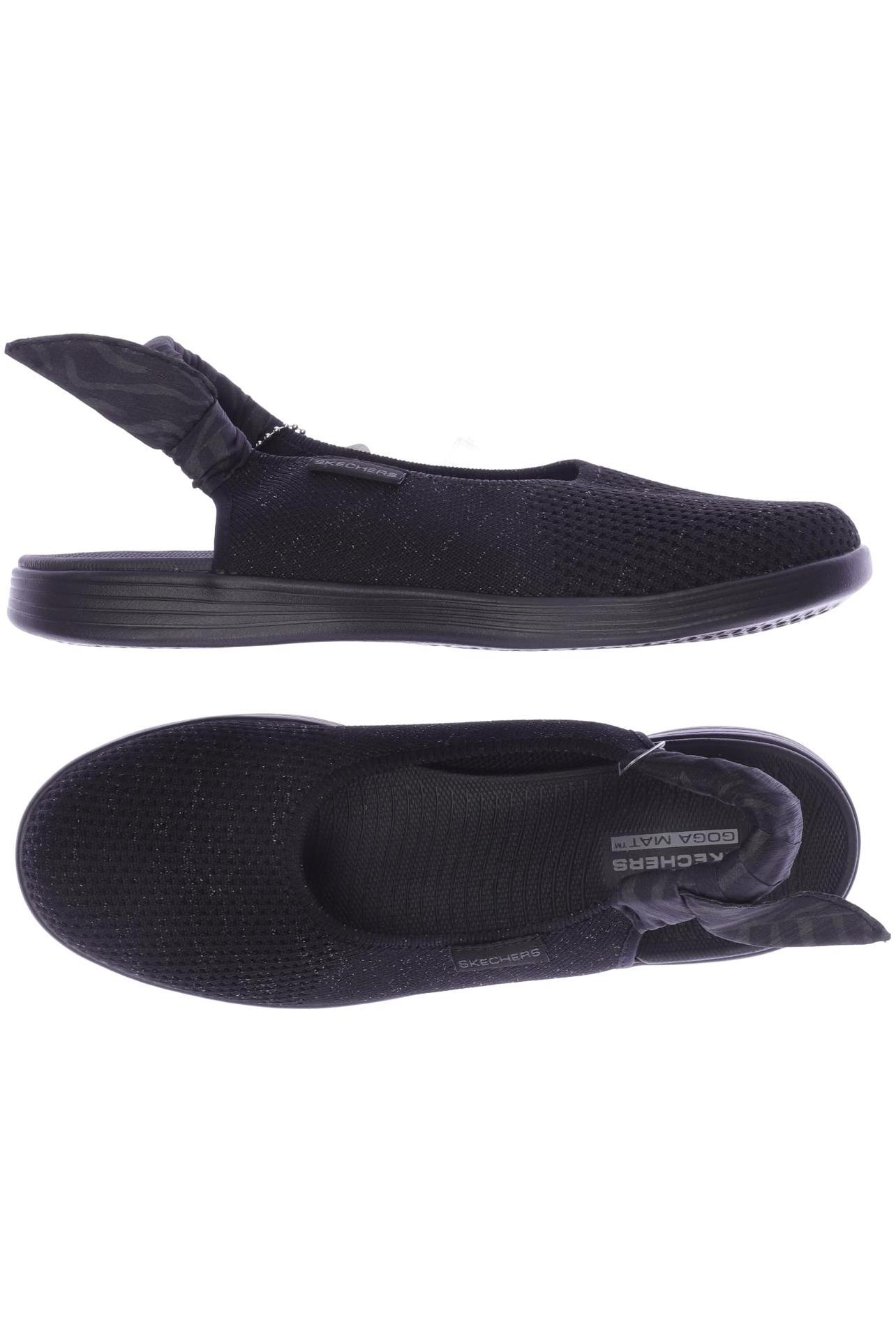 

Skechers Damen Sandale, schwarz, Gr. 37