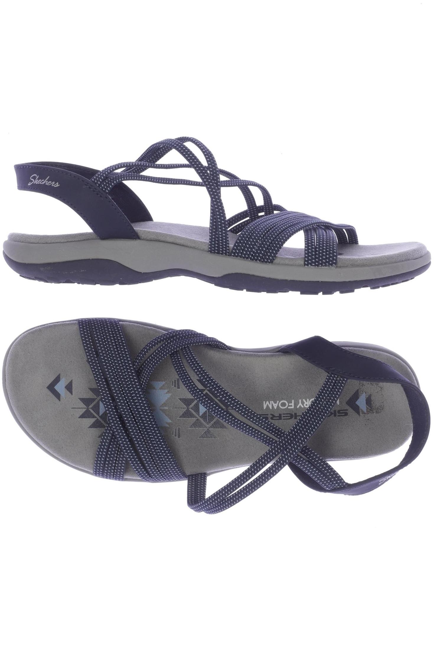 

Skechers Damen Sandale, marineblau, Gr. 37