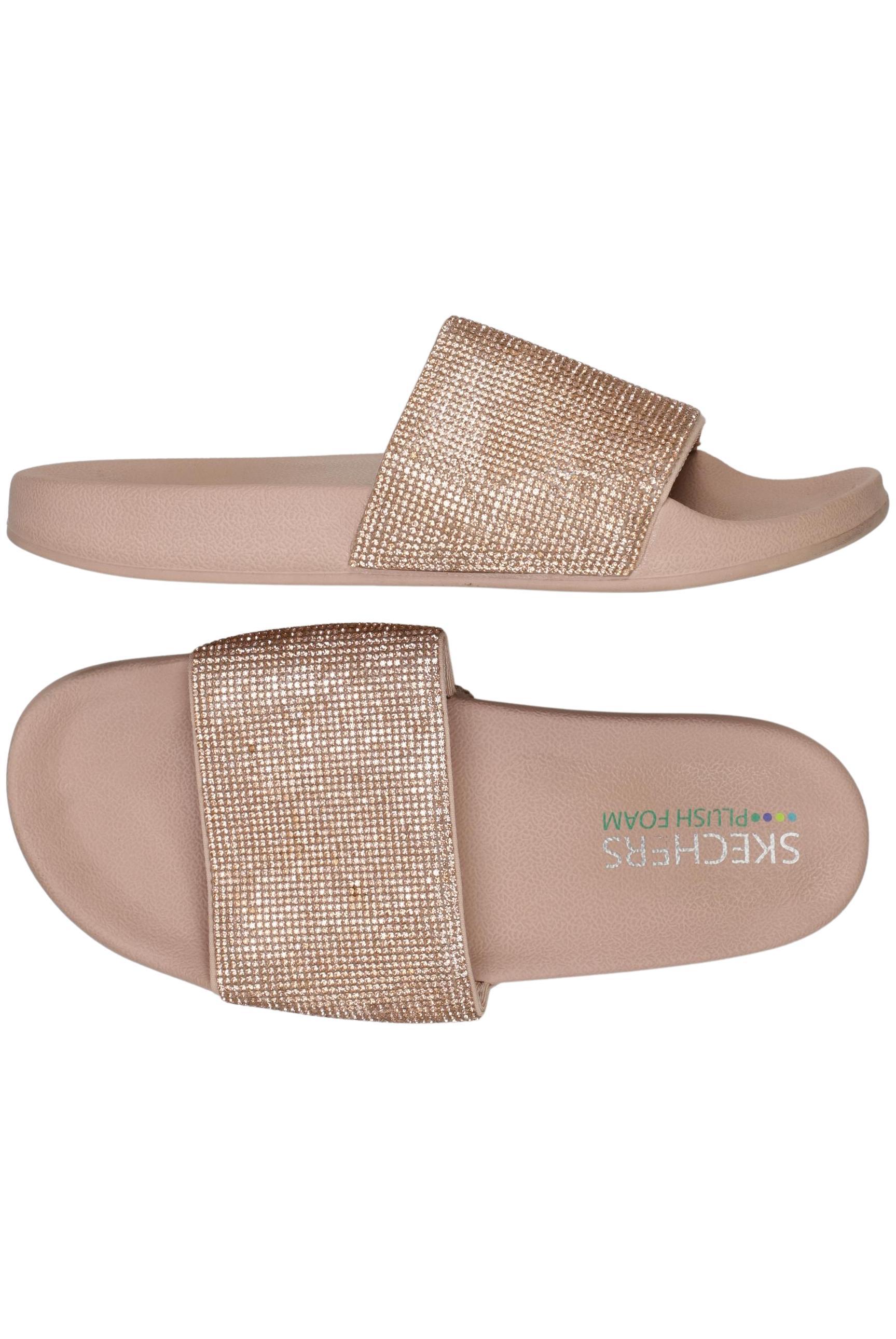 

Skechers Damen Sandale, beige, Gr. 41