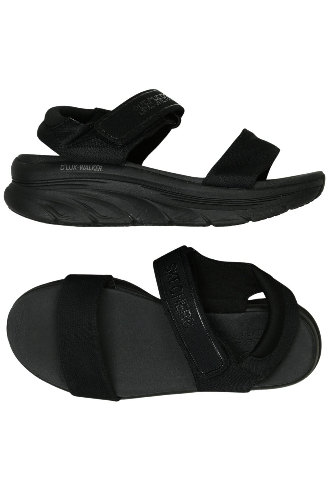 

Skechers Damen Sandale, schwarz, Gr. 38