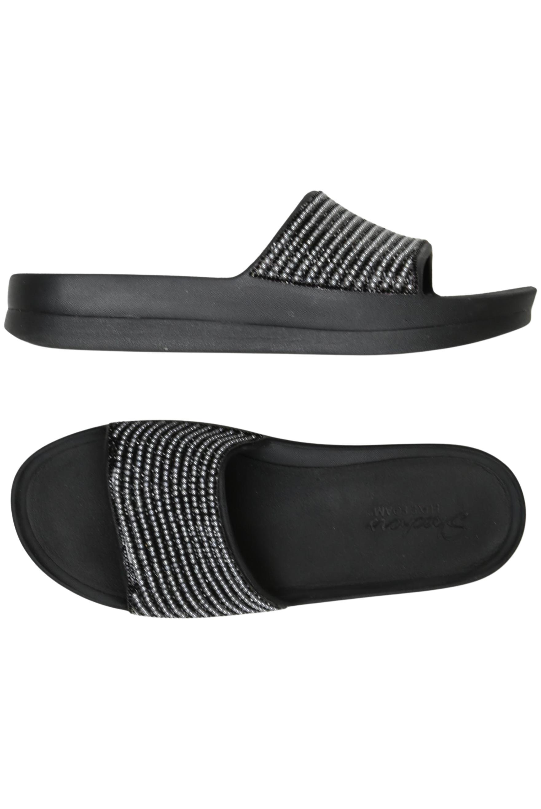 

Skechers Damen Sandale, schwarz, Gr. 8