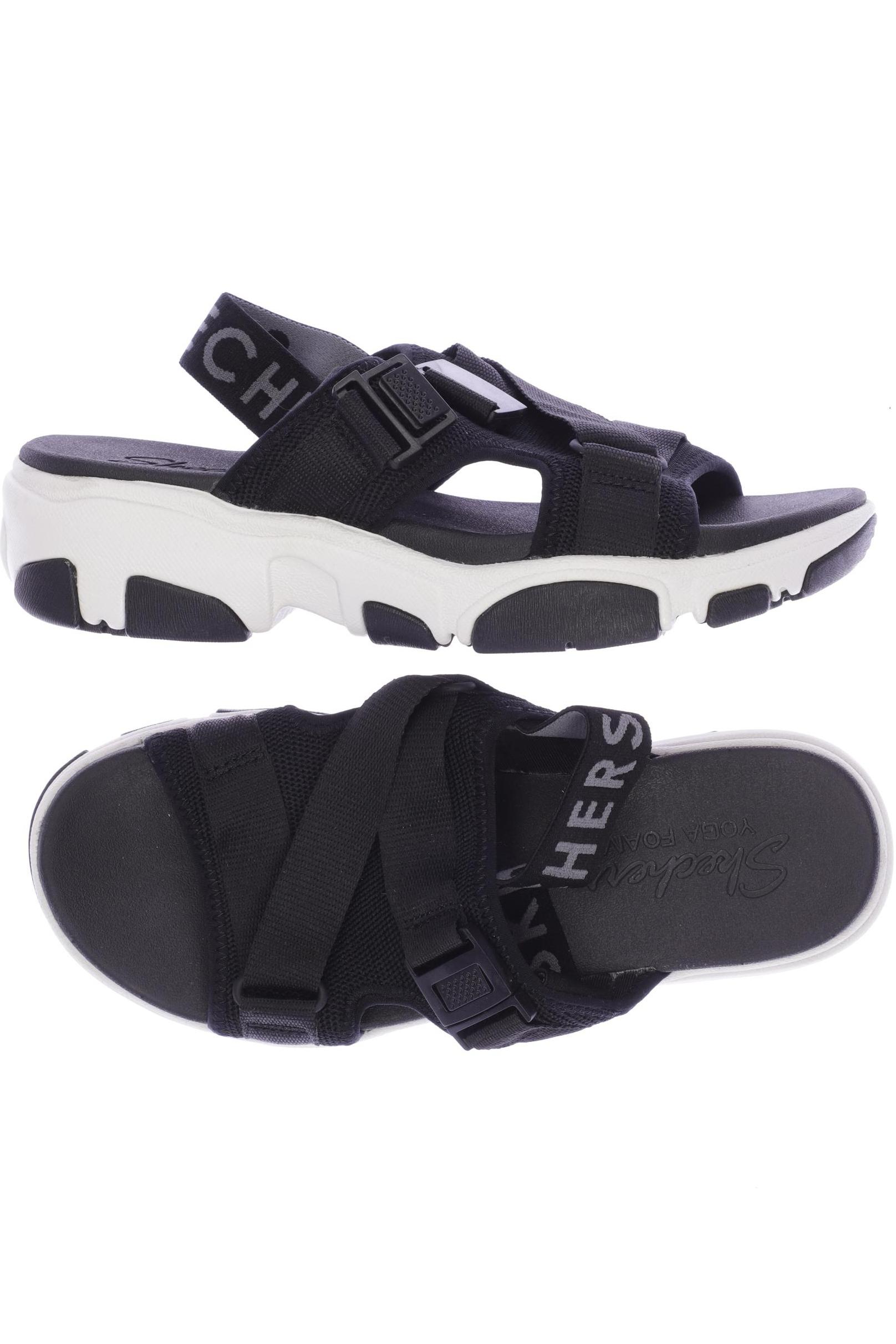 

Skechers Damen Sandale, schwarz, Gr. 37