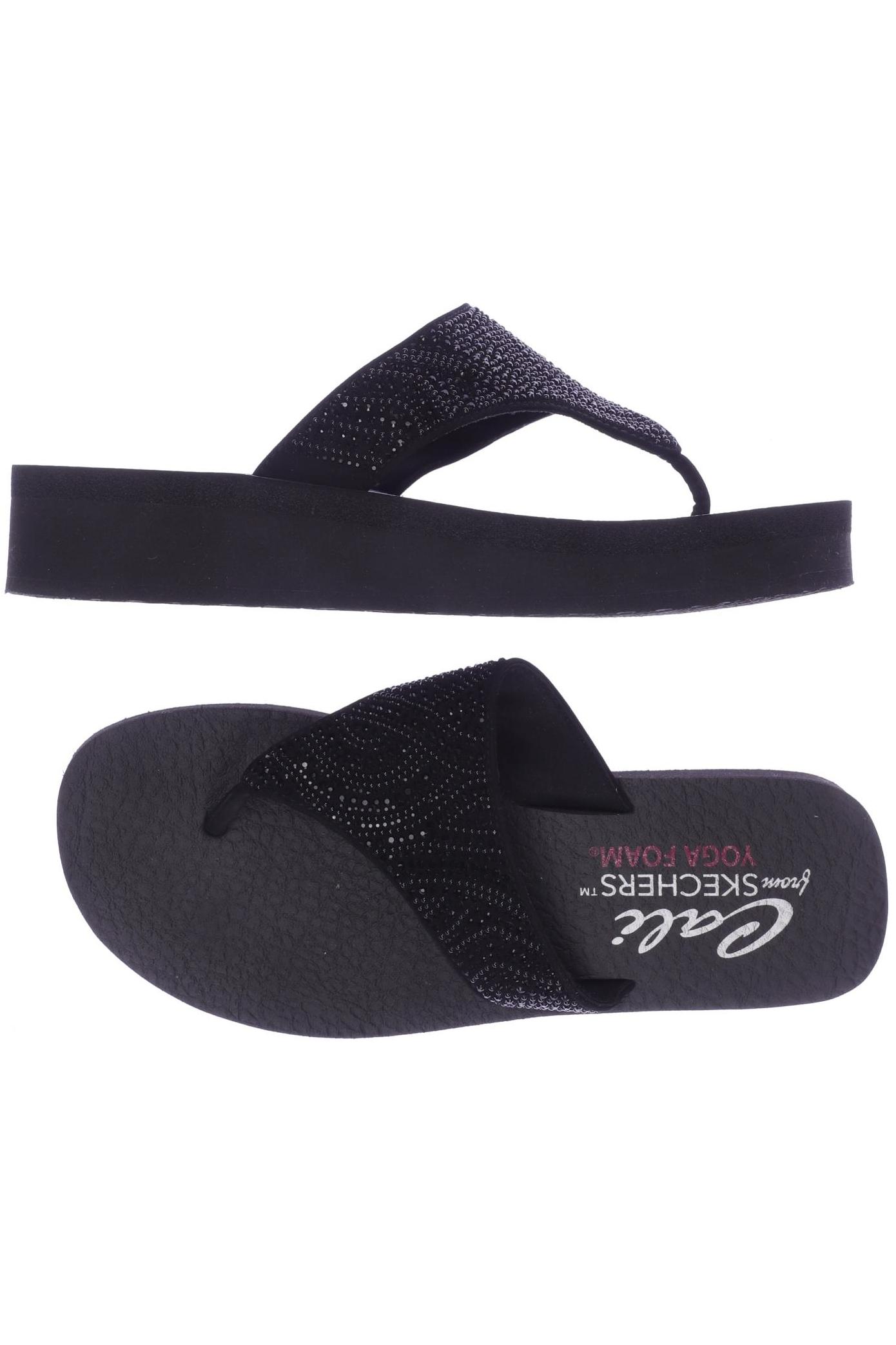 

Skechers Damen Sandale, schwarz, Gr. 38
