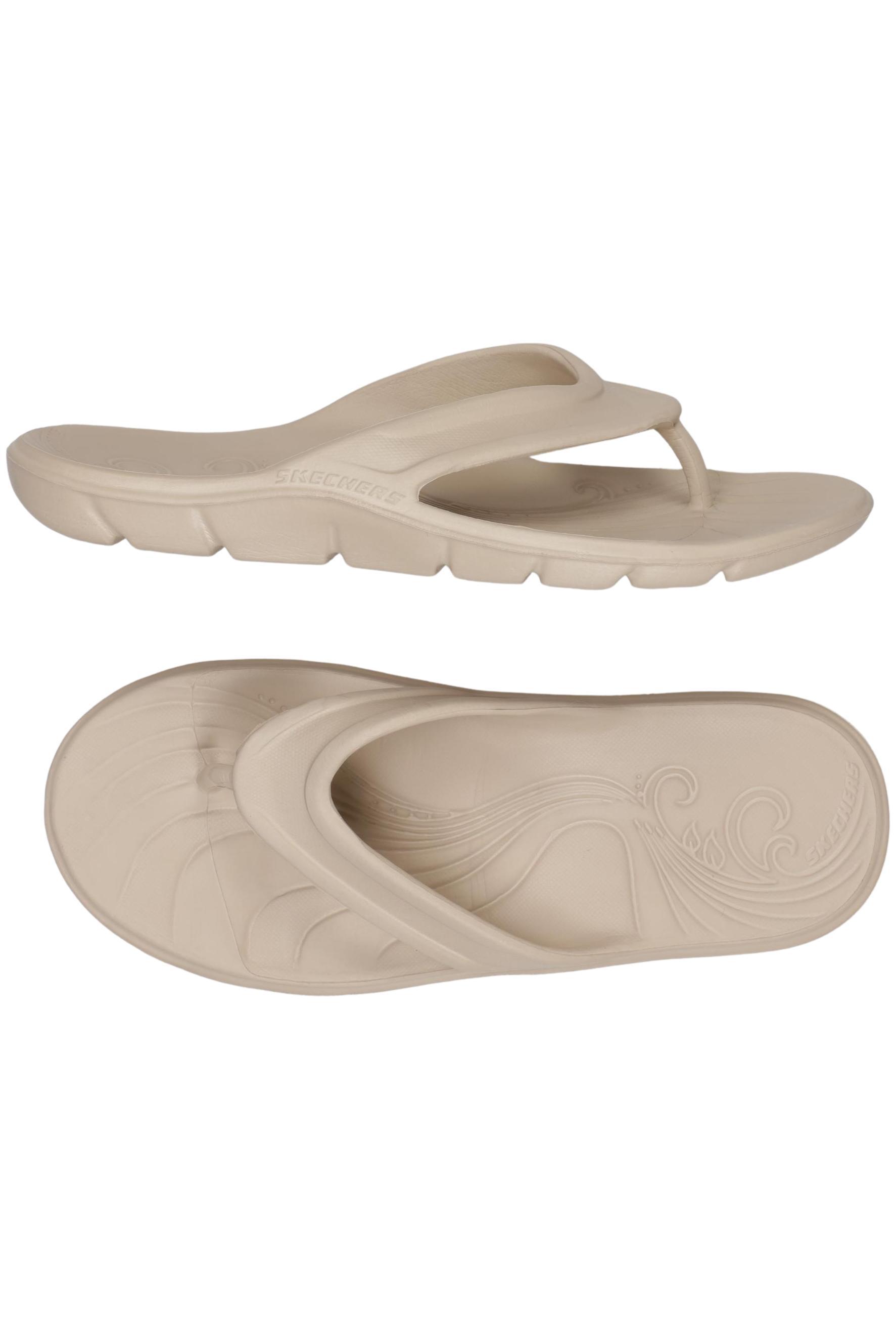

Skechers Damen Sandale, beige, Gr. 8