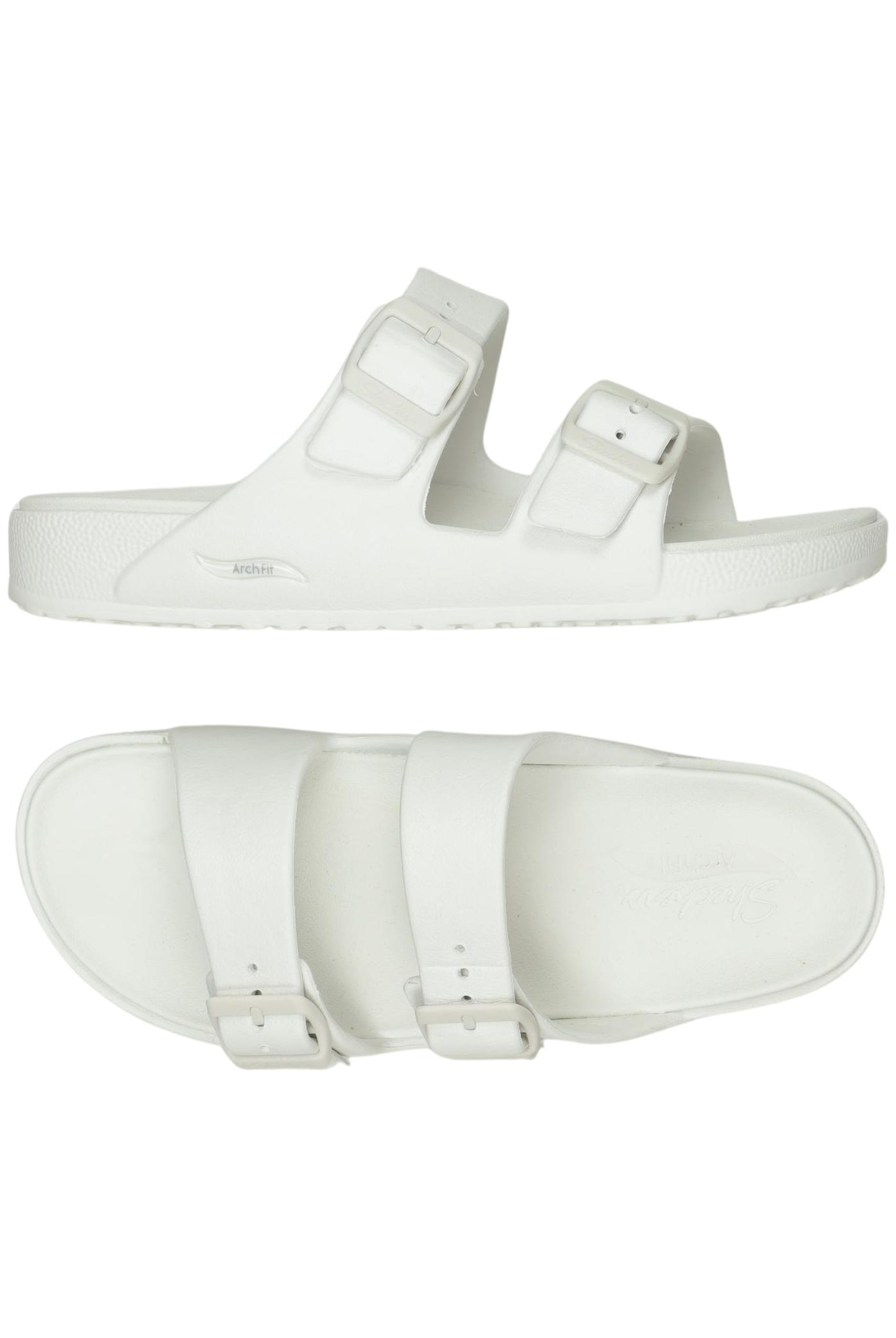 

Skechers Damen Sandale, weiß, Gr. 9