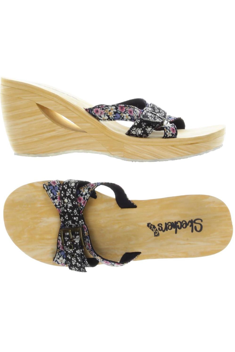 

Skechers Damen Sandale, schwarz, Gr. 8