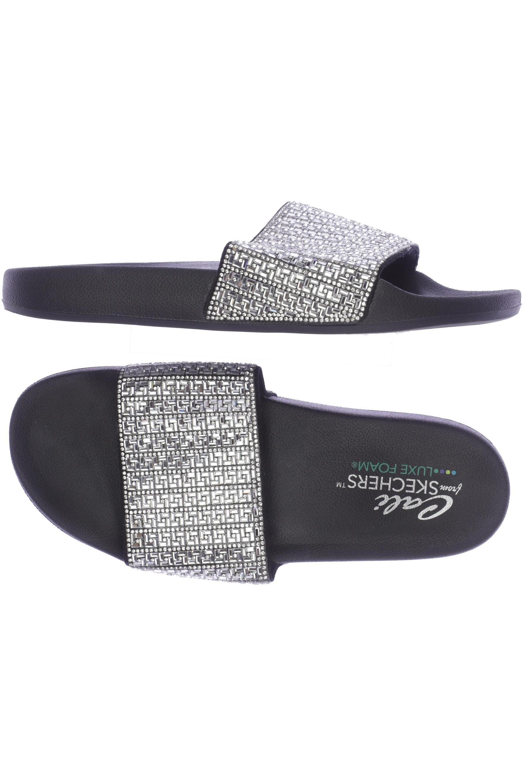 

Skechers Damen Sandale, silber, Gr. 40