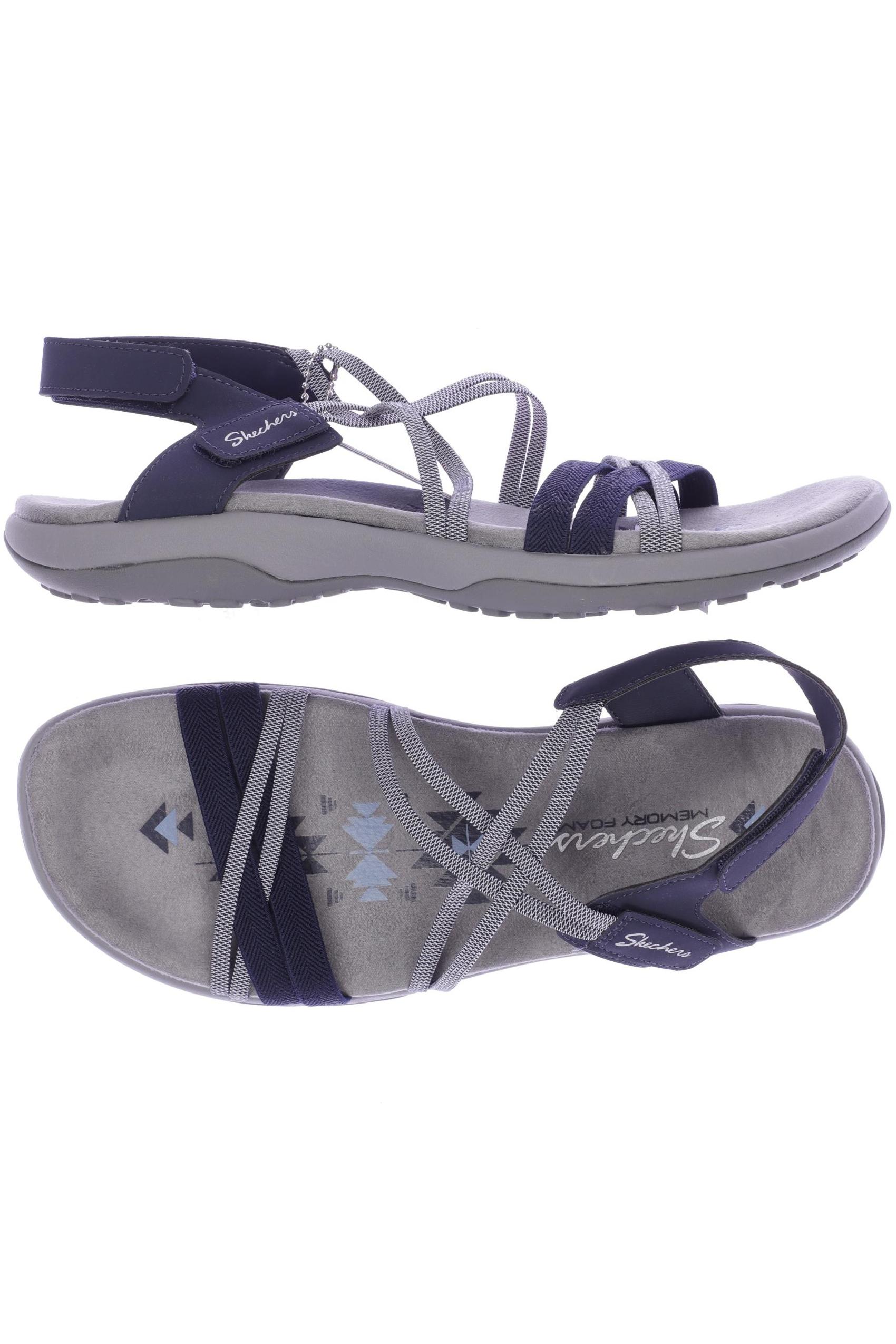 

Skechers Damen Sandale, marineblau, Gr. 39