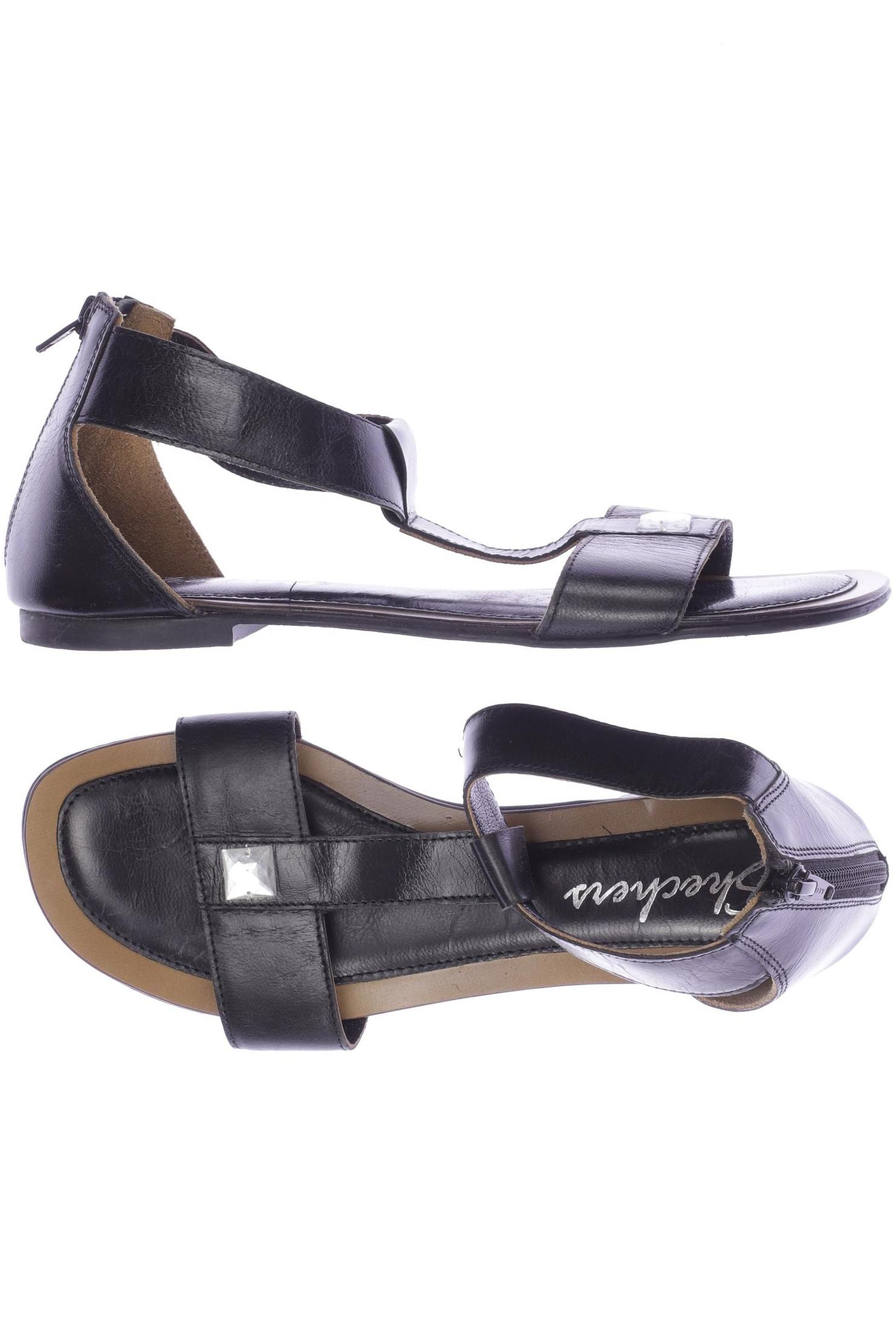 

SKECHERS Damen Sandale, schwarz