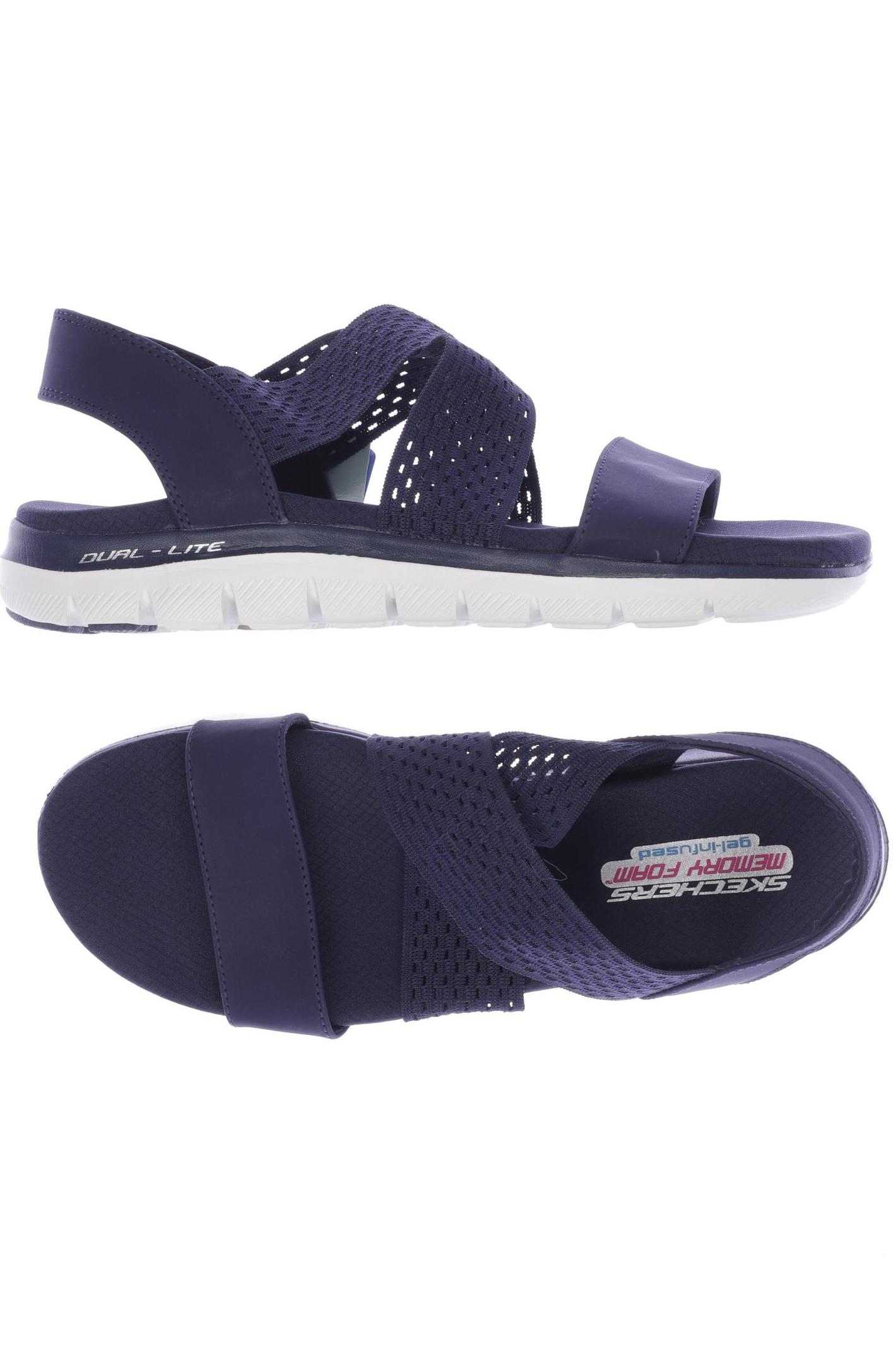 

Skechers Damen Sandale, marineblau, Gr. 40