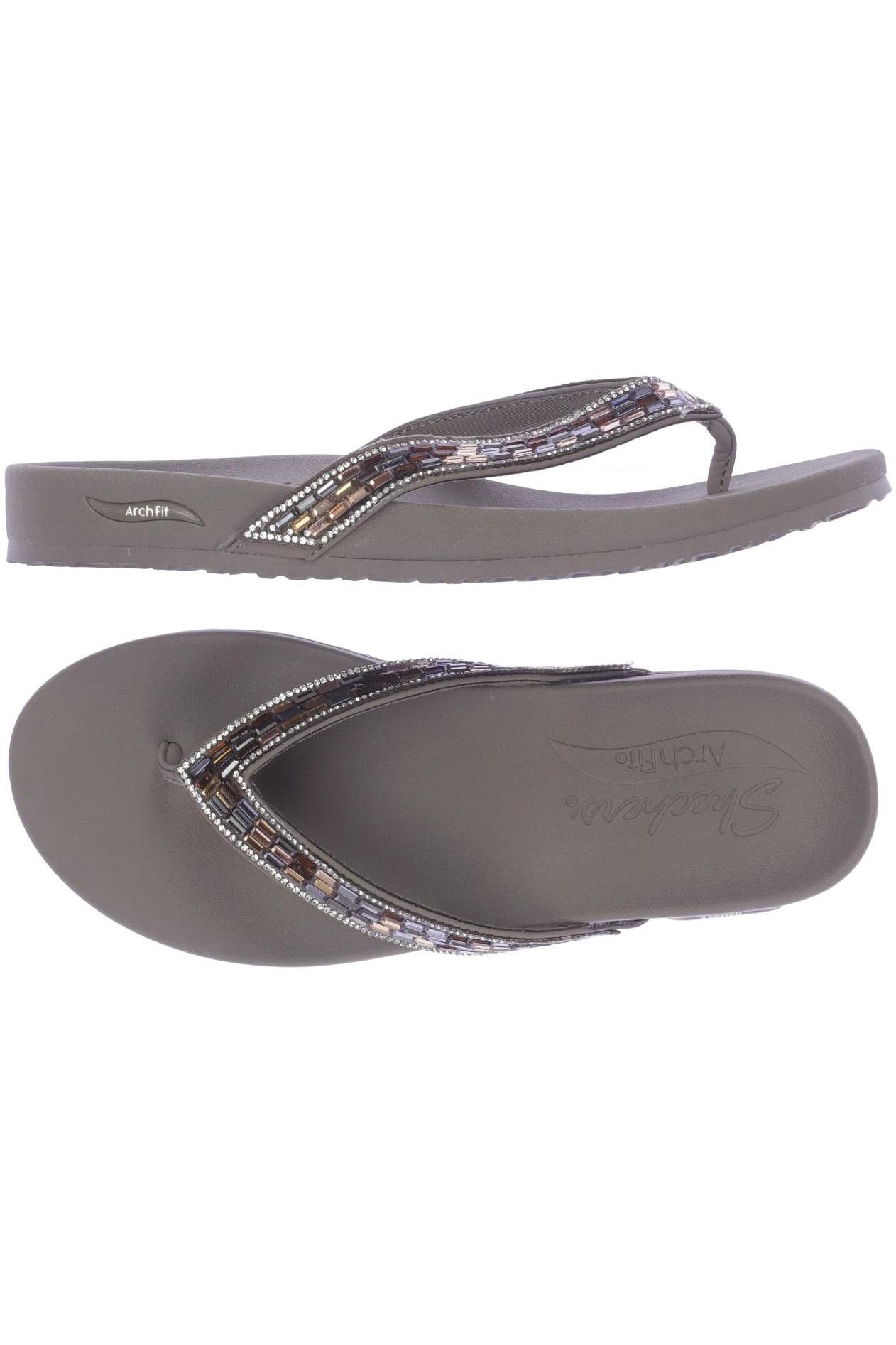 

Skechers Damen Sandale, braun, Gr. 38