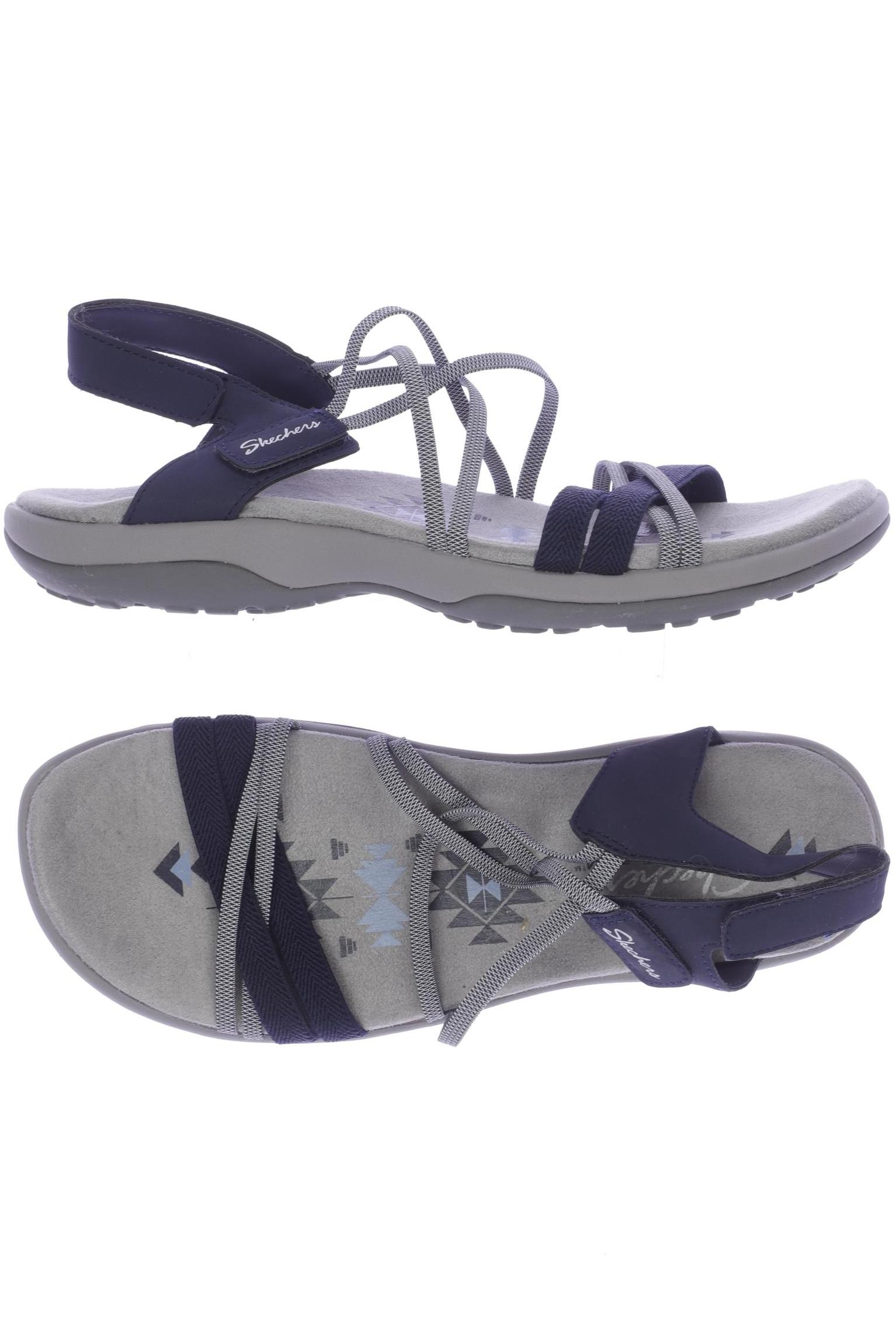 

Skechers Damen Sandale, marineblau, Gr. 39