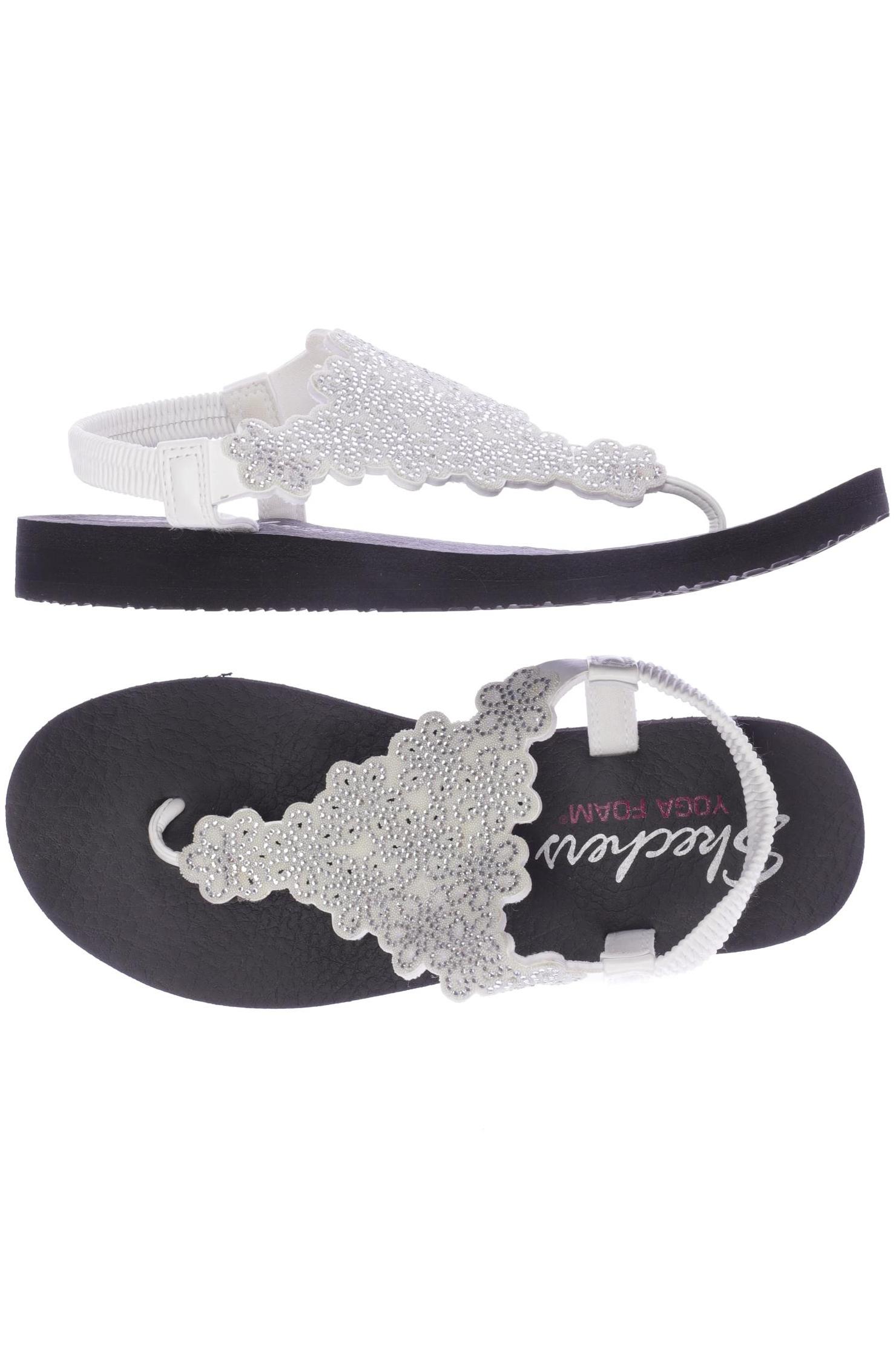 

Skechers Damen Sandale, weiß, Gr. 39