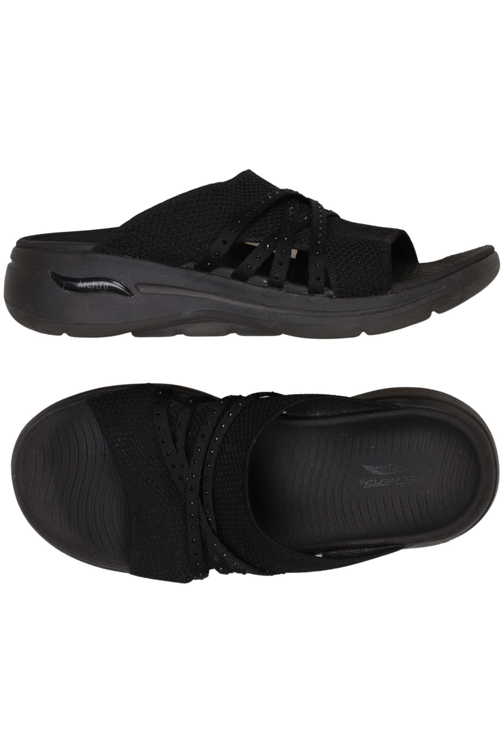 

Skechers Damen Sandale, schwarz, Gr. 38