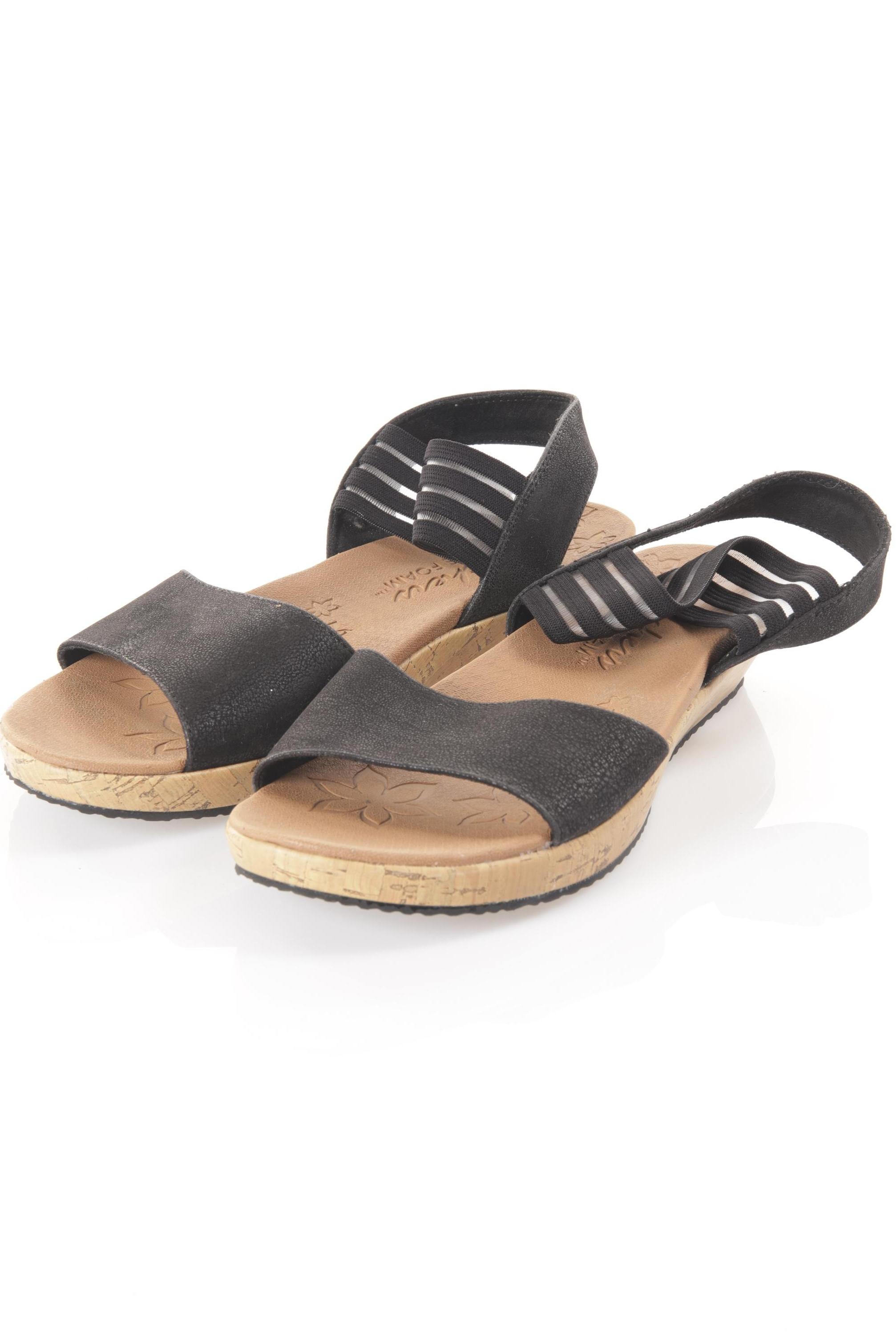 

Skechers Damen Sandale, schwarz, Gr. 38