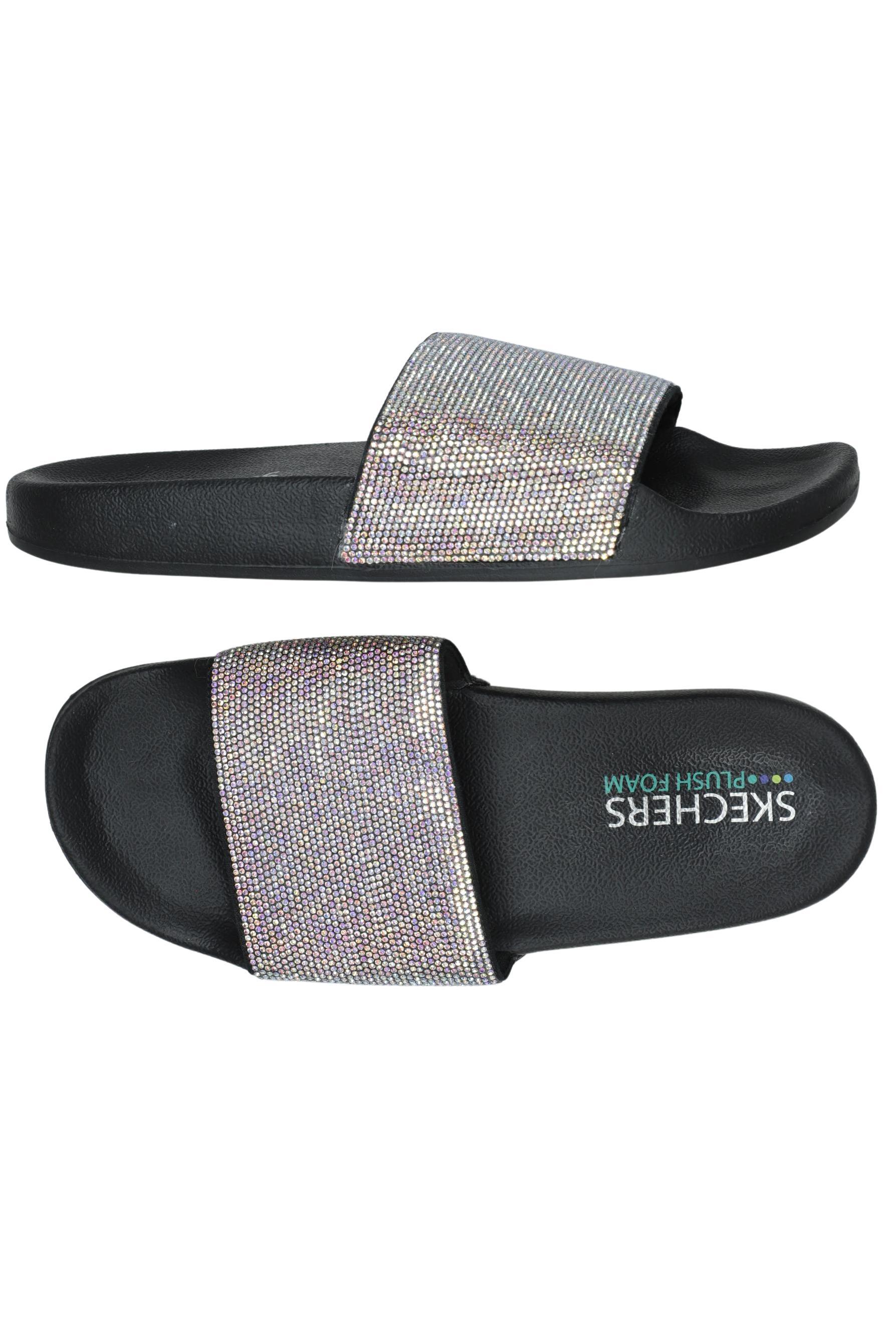 

Skechers Damen Sandale, silber, Gr. 41