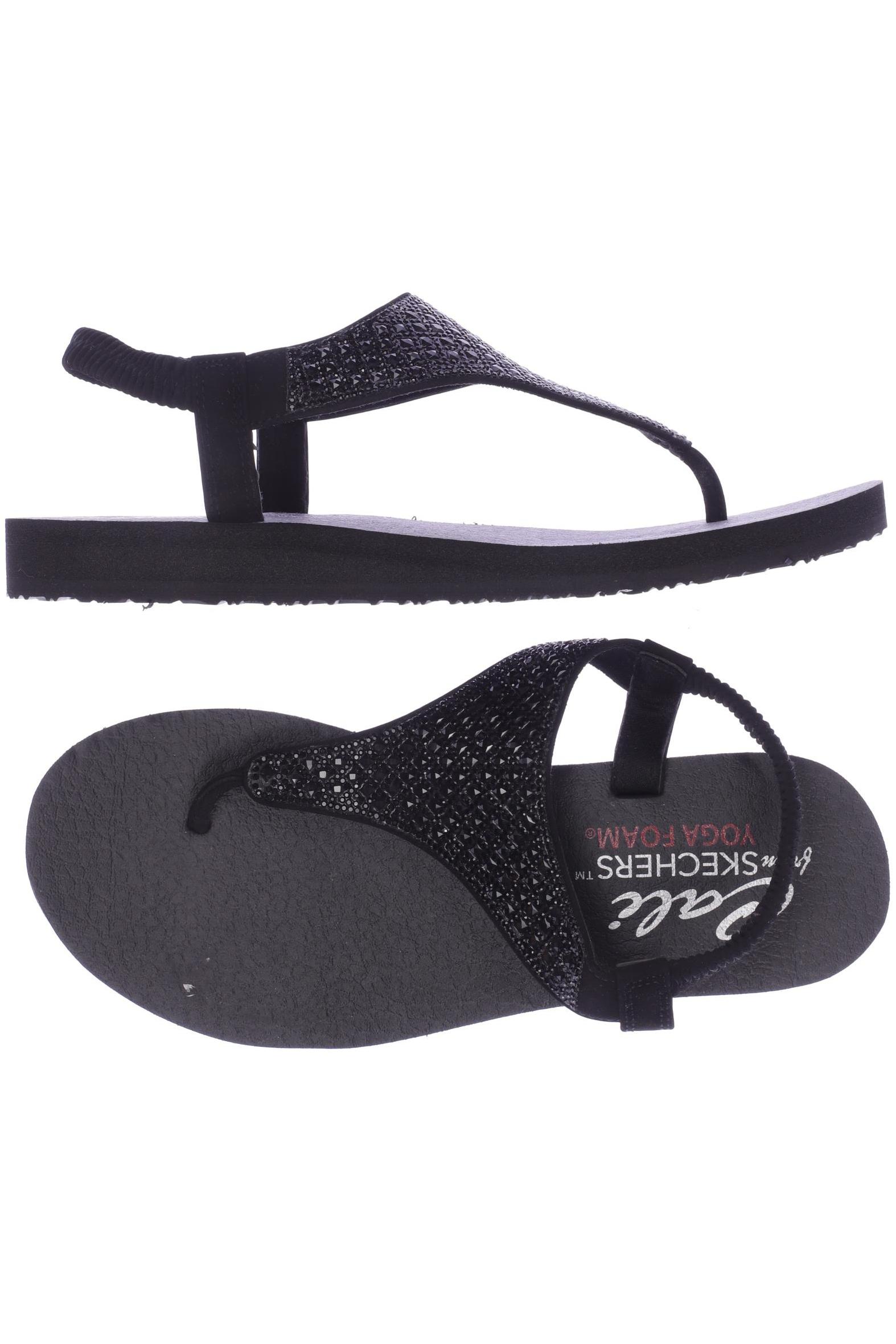 

Skechers Damen Sandale, schwarz, Gr. 38