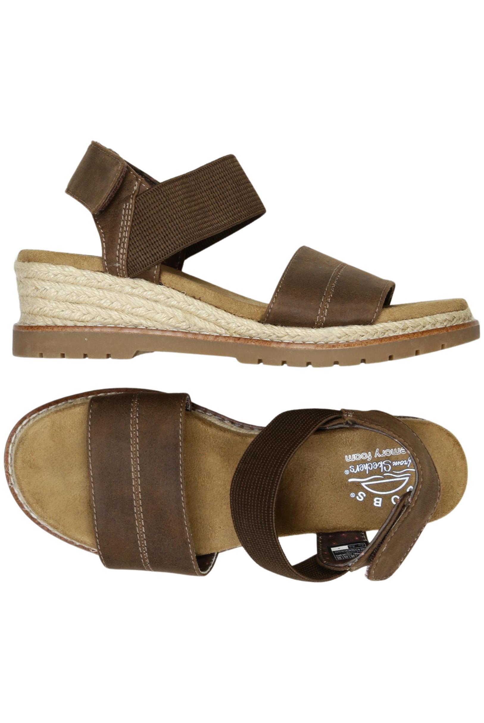 

Skechers Damen Sandale, braun, Gr. 36