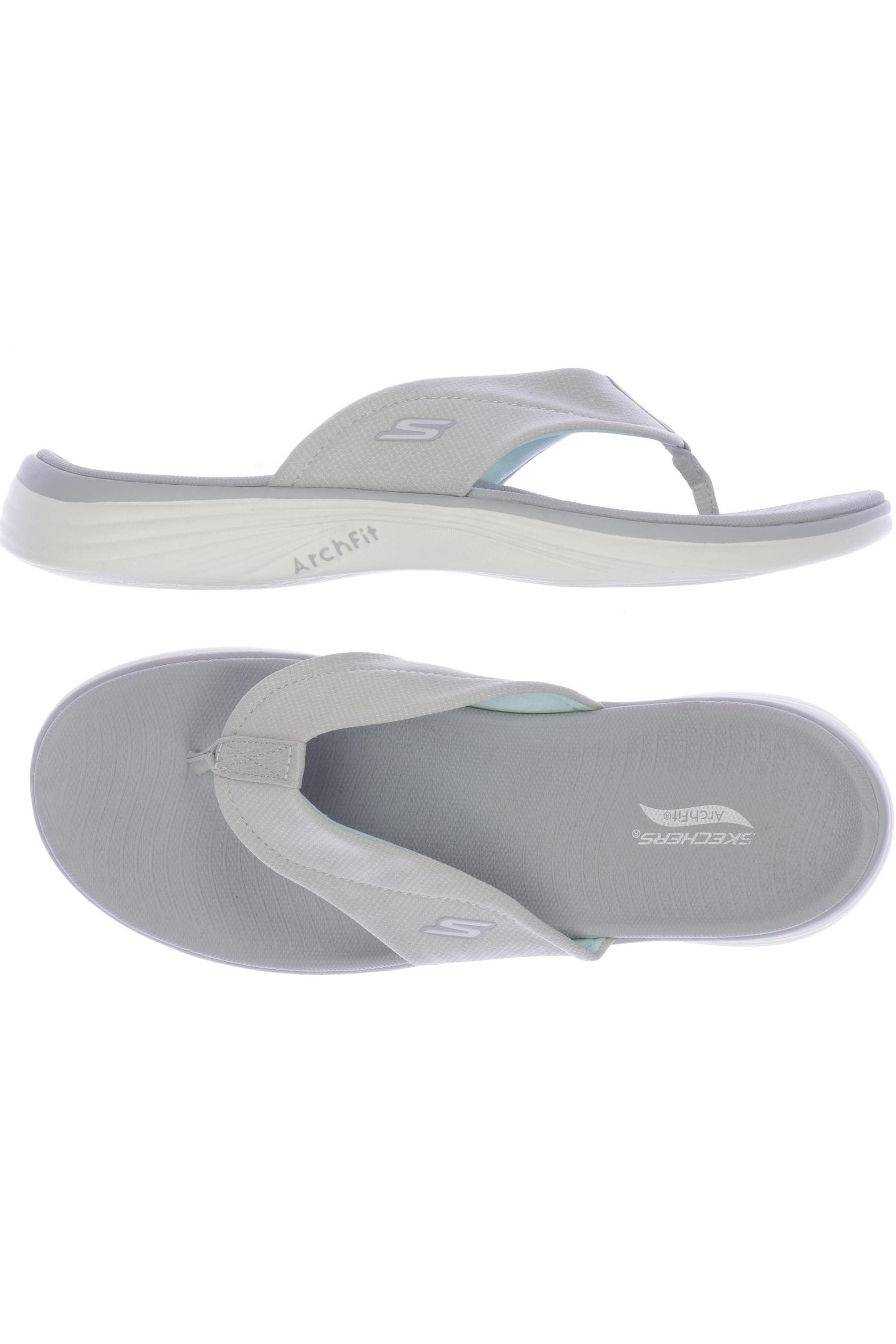 

Skechers Damen Sandale, grau, Gr. 40