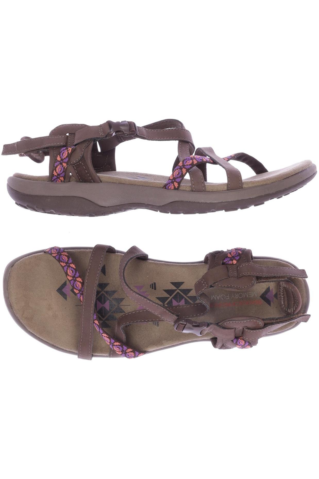 

Skechers Damen Sandale, braun, Gr. 41