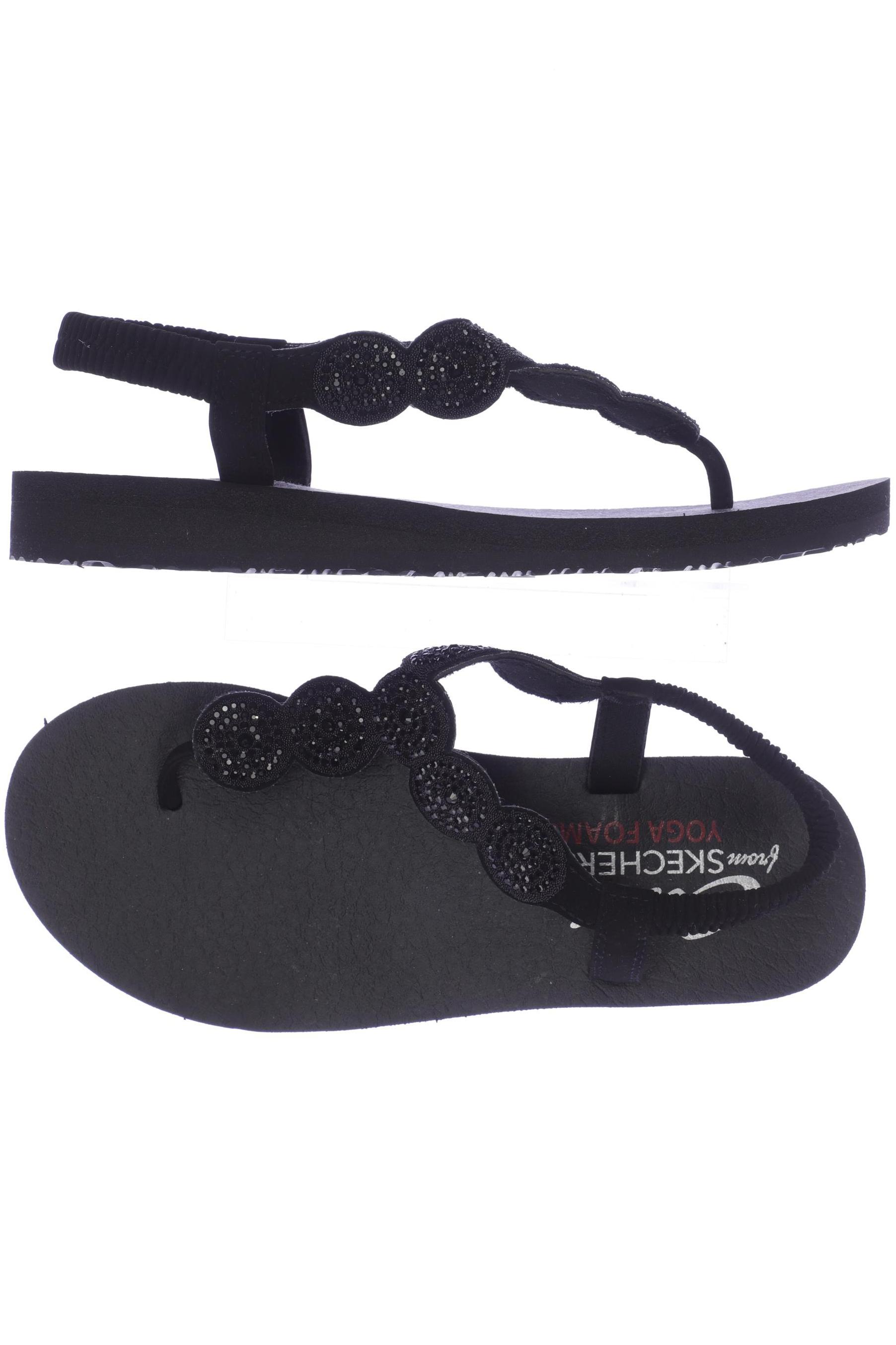 

Skechers Damen Sandale, schwarz, Gr. 37