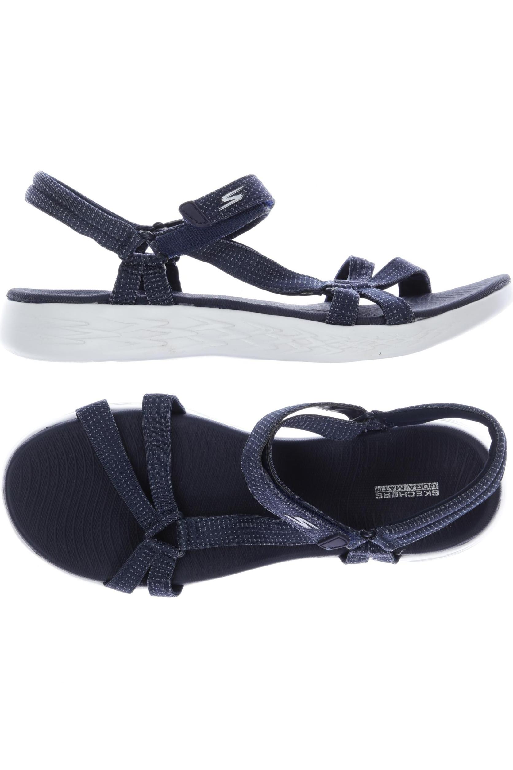 

Skechers Damen Sandale, marineblau, Gr. 42