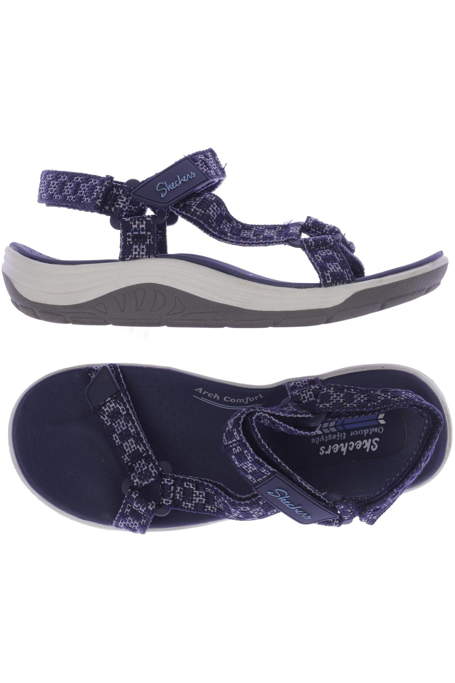 

Skechers Damen Sandale, marineblau, Gr. 35