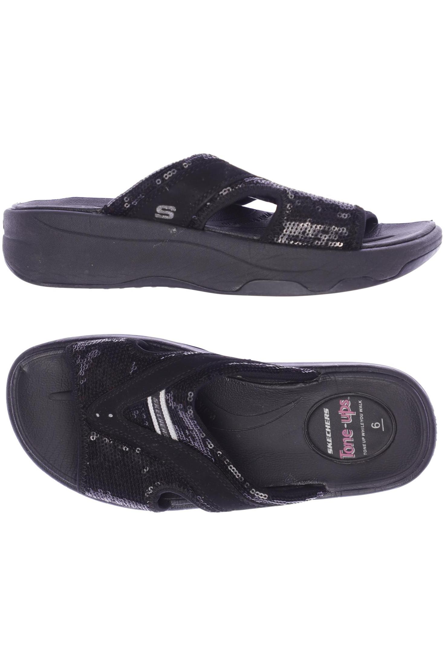 

Skechers Damen Sandale, schwarz, Gr. 36