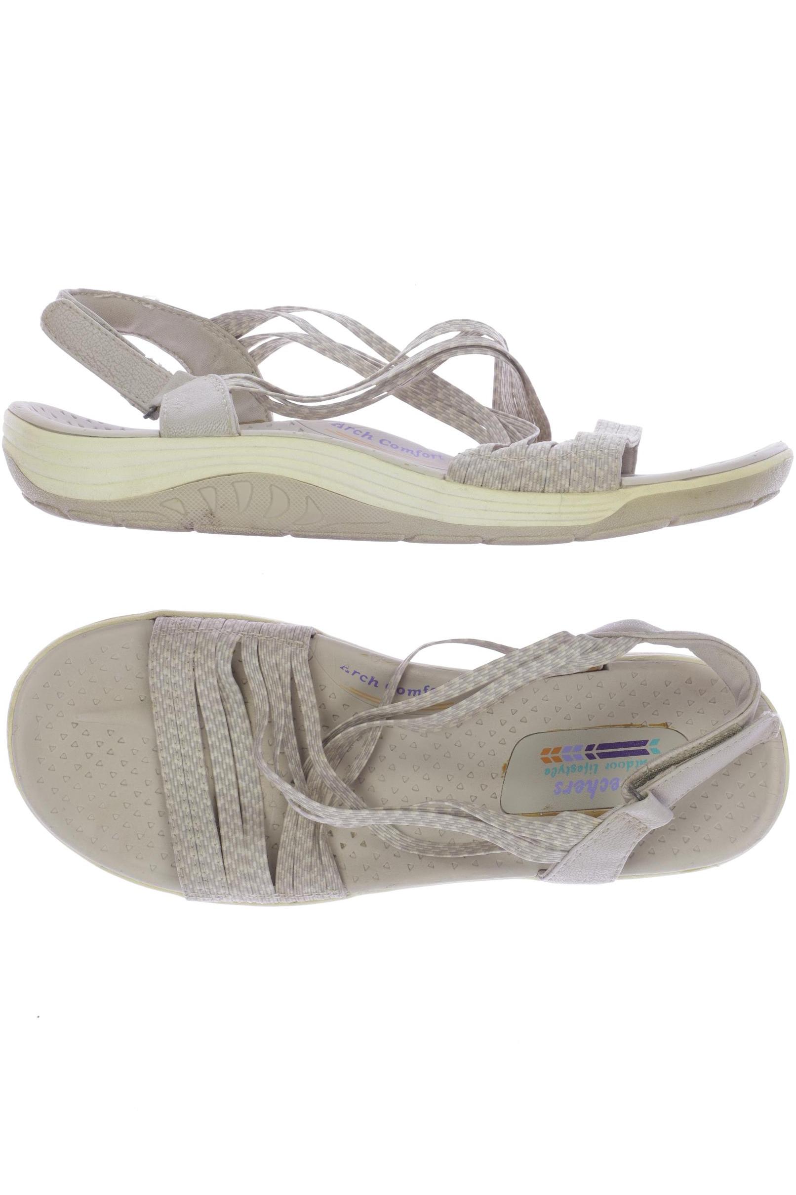 

SKECHERS Damen Sandale, beige