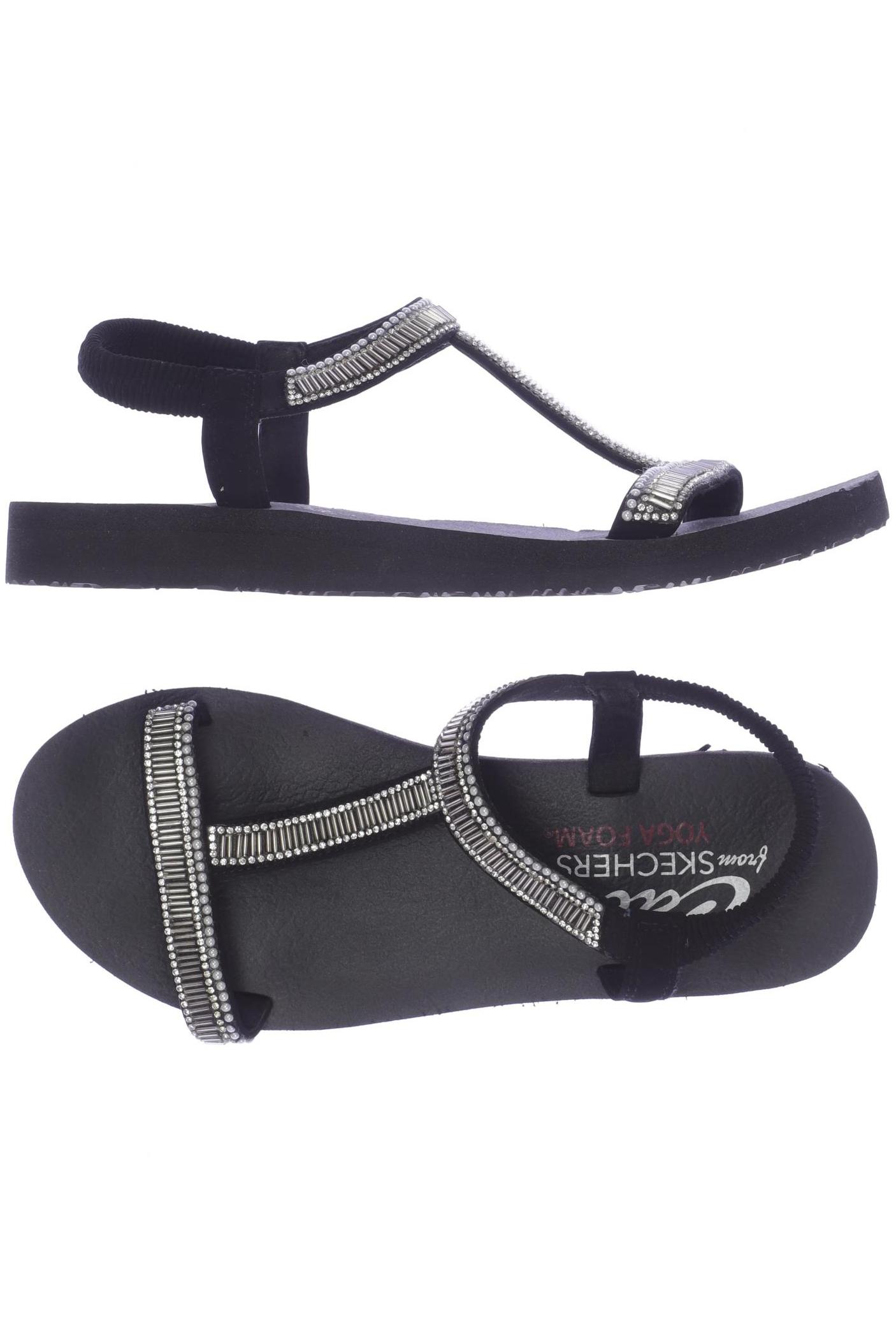 

Skechers Damen Sandale, schwarz, Gr. 37
