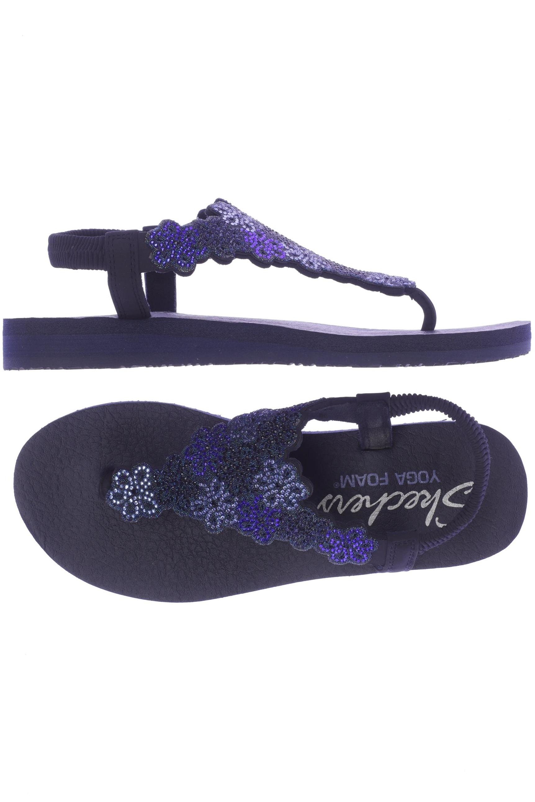 

Skechers Damen Sandale, marineblau, Gr. 37