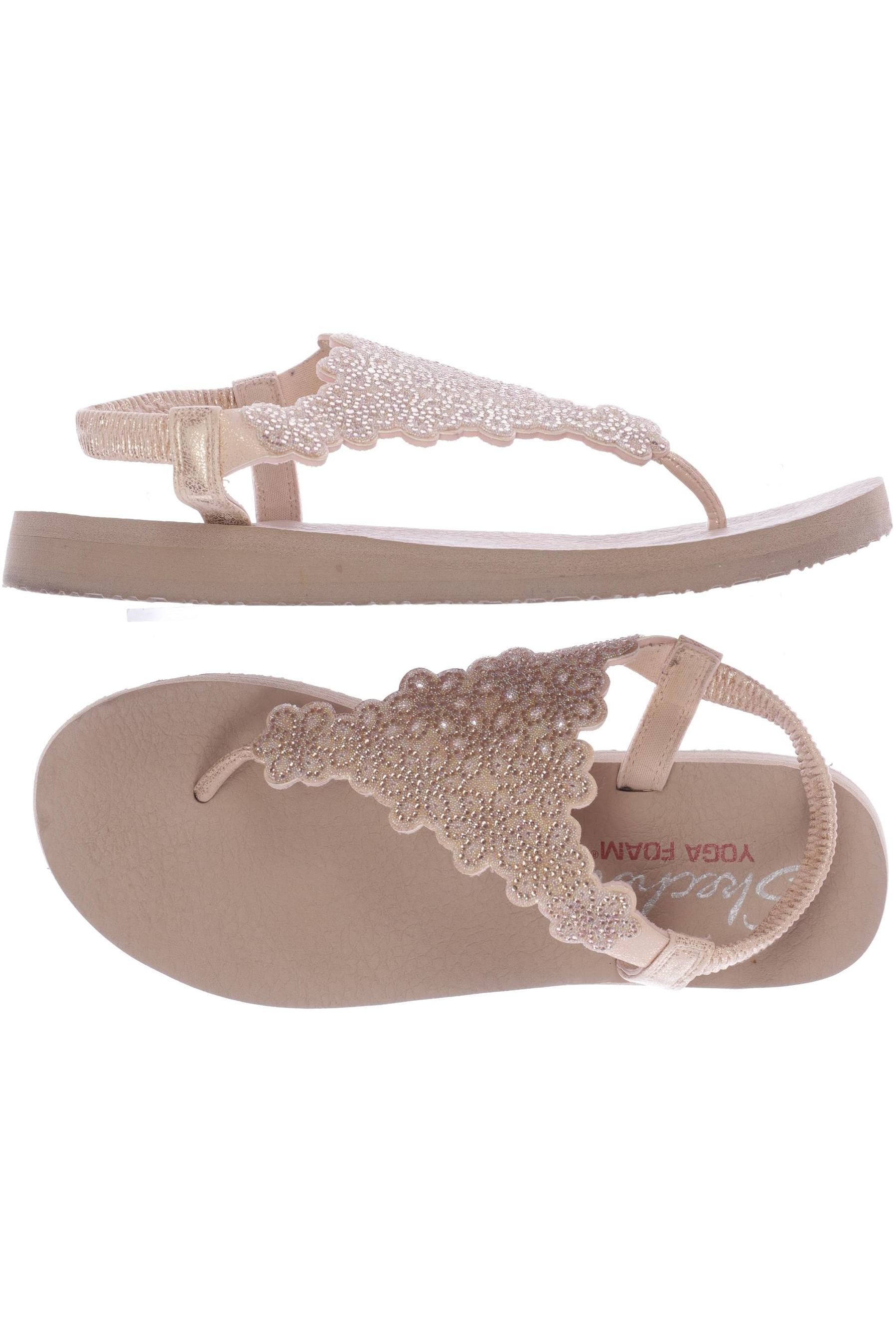 

Skechers Damen Sandale, beige, Gr. 40