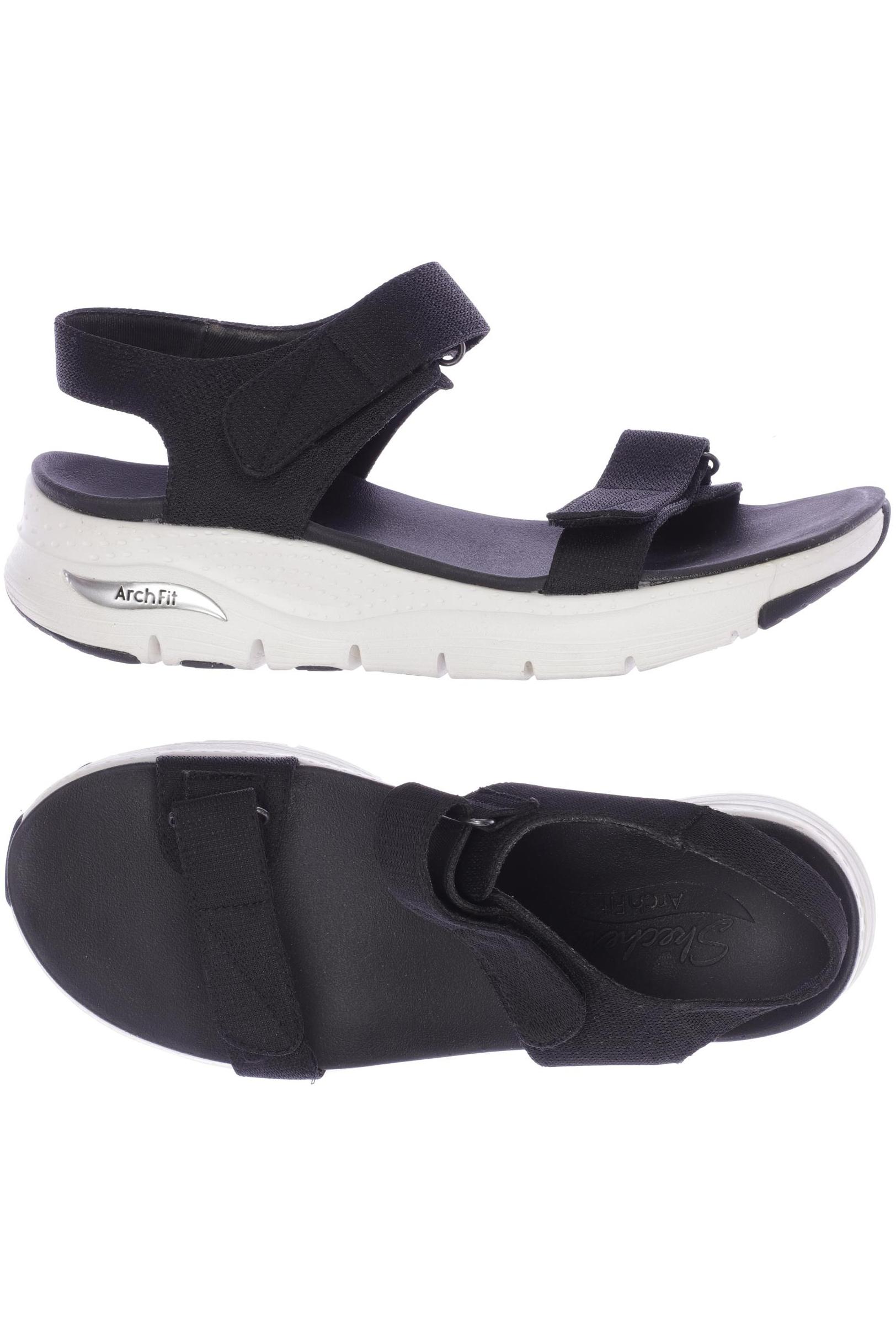 

Skechers Damen Sandale, schwarz, Gr. 39
