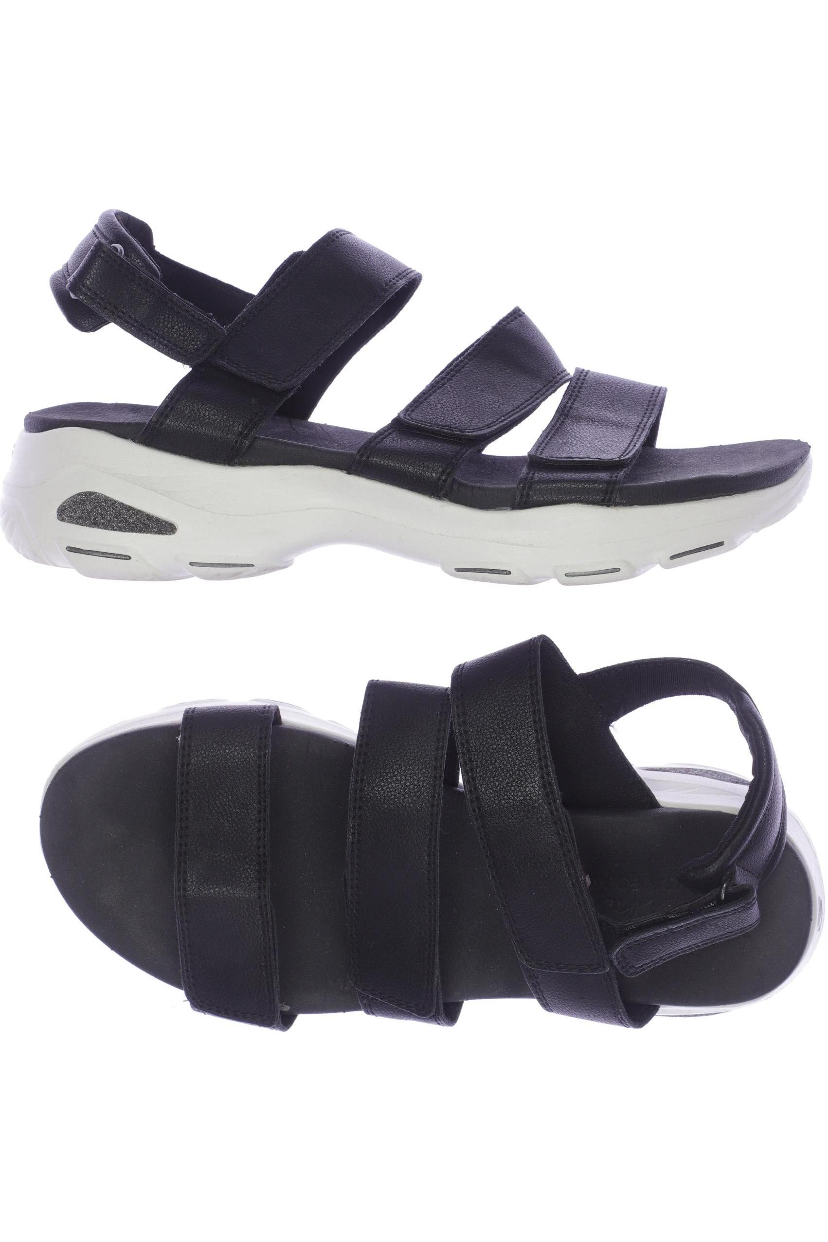 

Skechers Damen Sandale, schwarz, Gr. 39