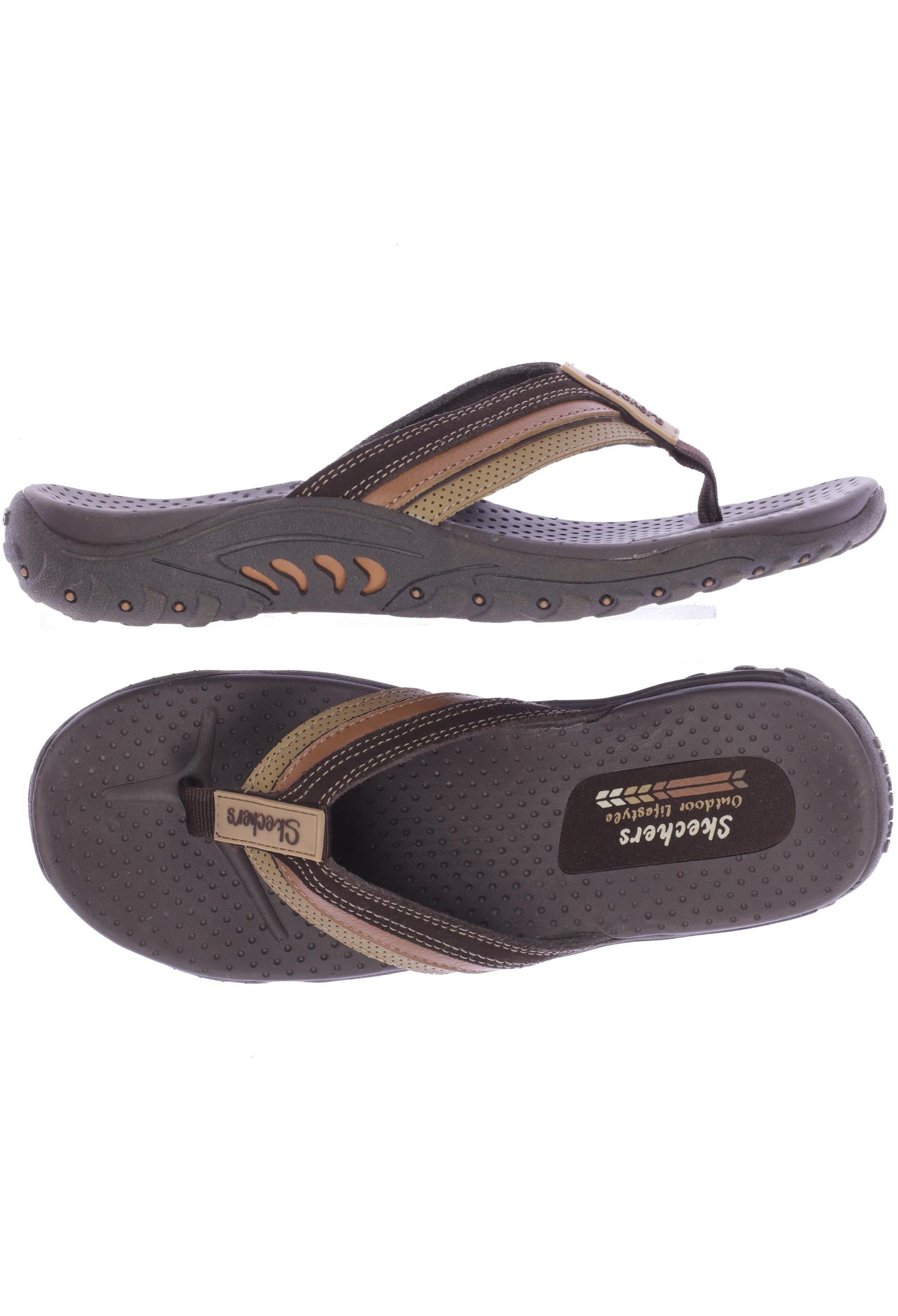 

SKECHERS Damen Sandale, braun