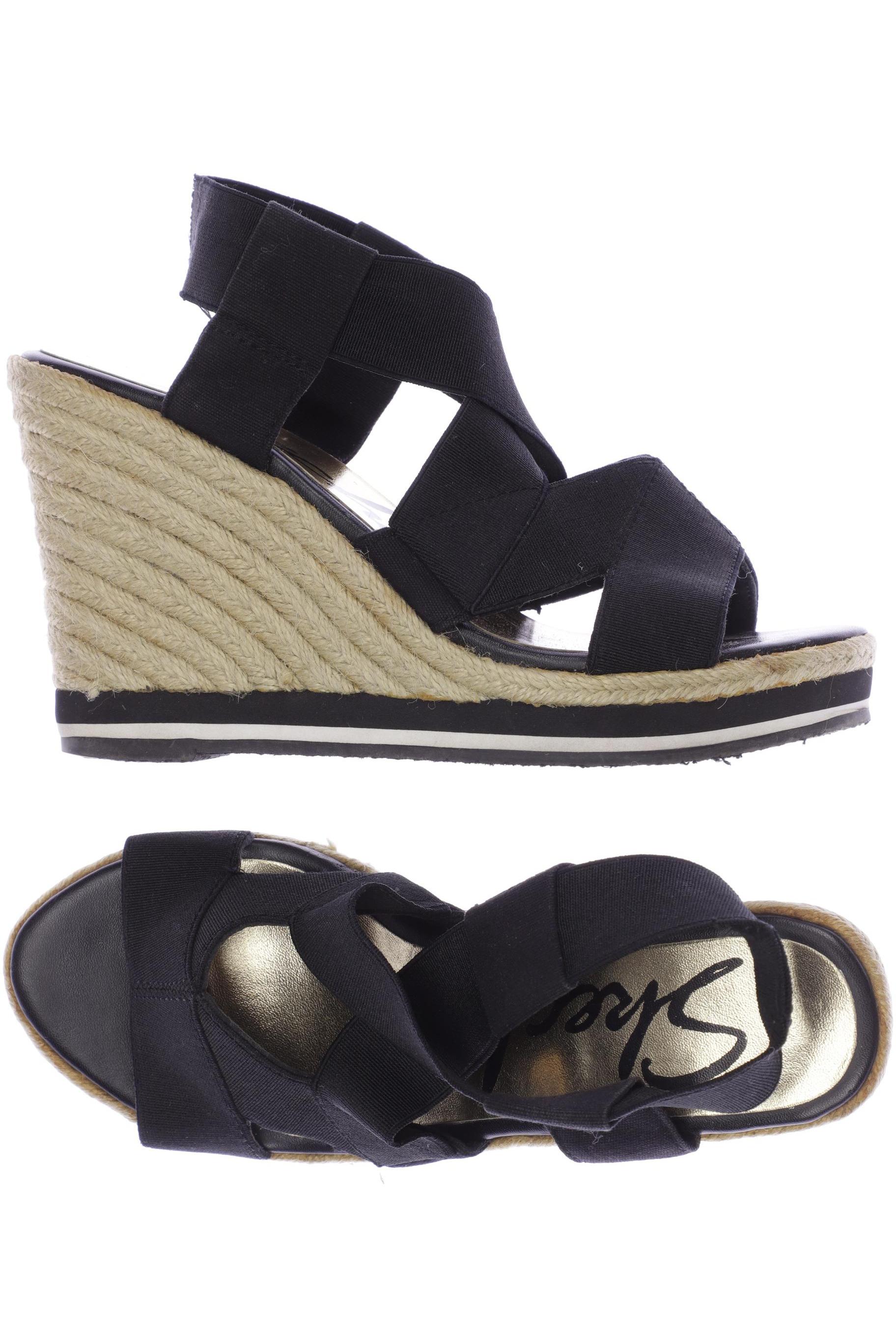 

SKECHERS Damen Sandale, schwarz