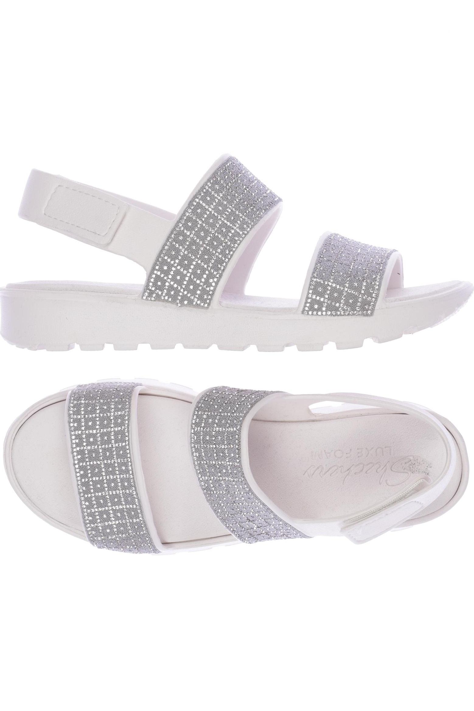 

Skechers Damen Sandale, silber, Gr. 9